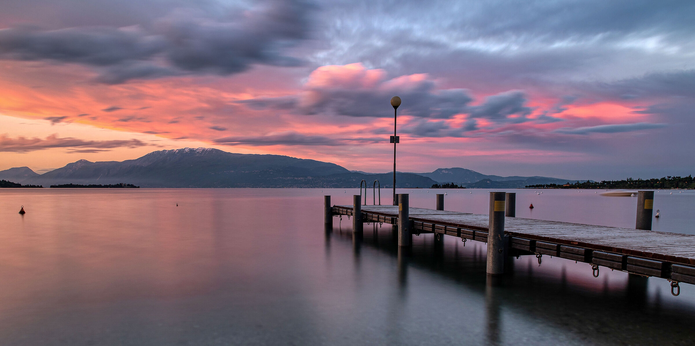 Tramonto a Manerba del garda