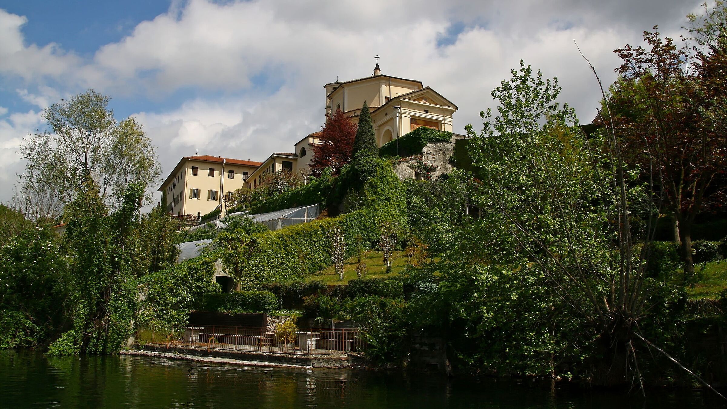 Church of the great lake of Avigliana