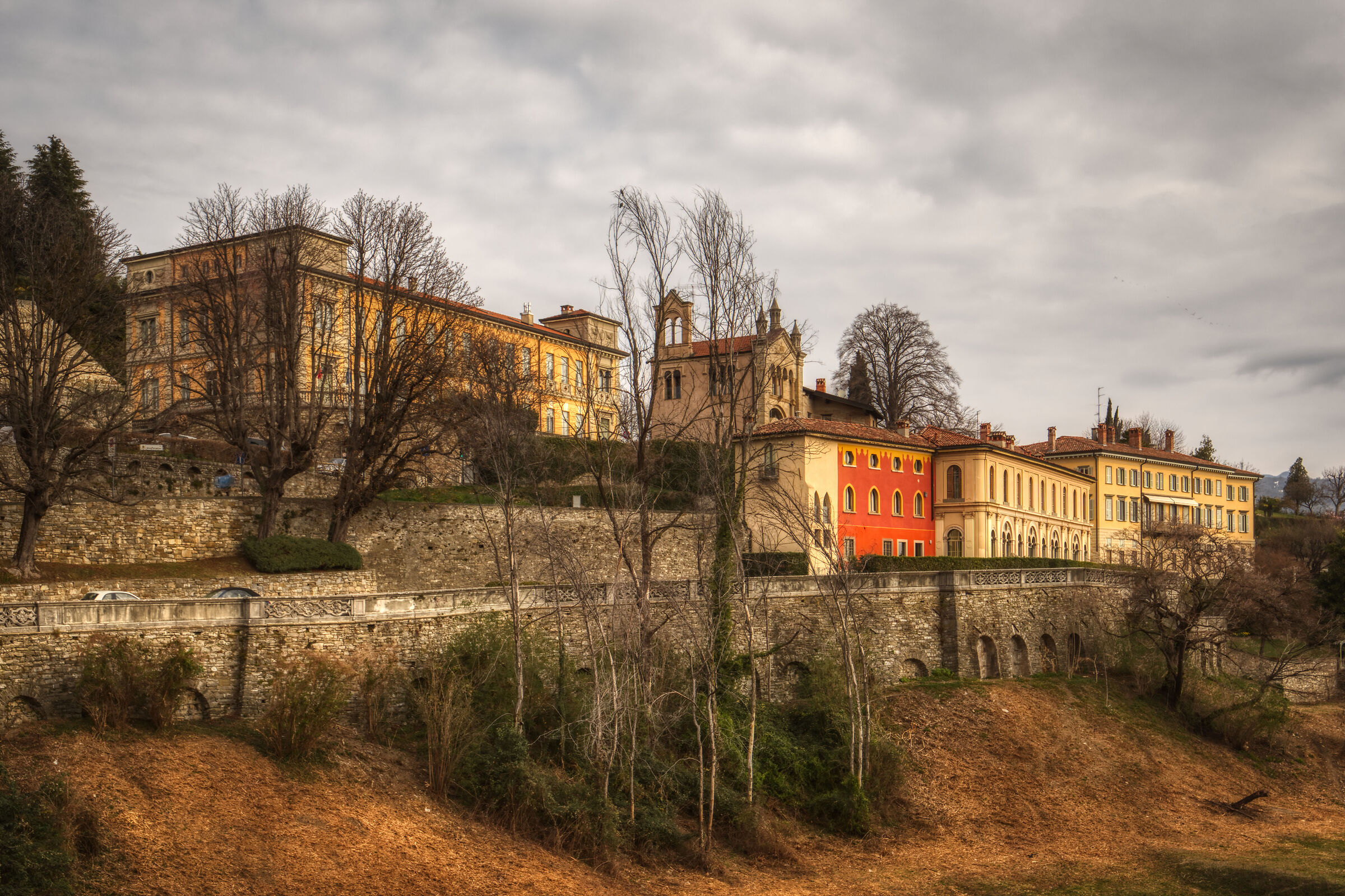 Bergamo, upper town.