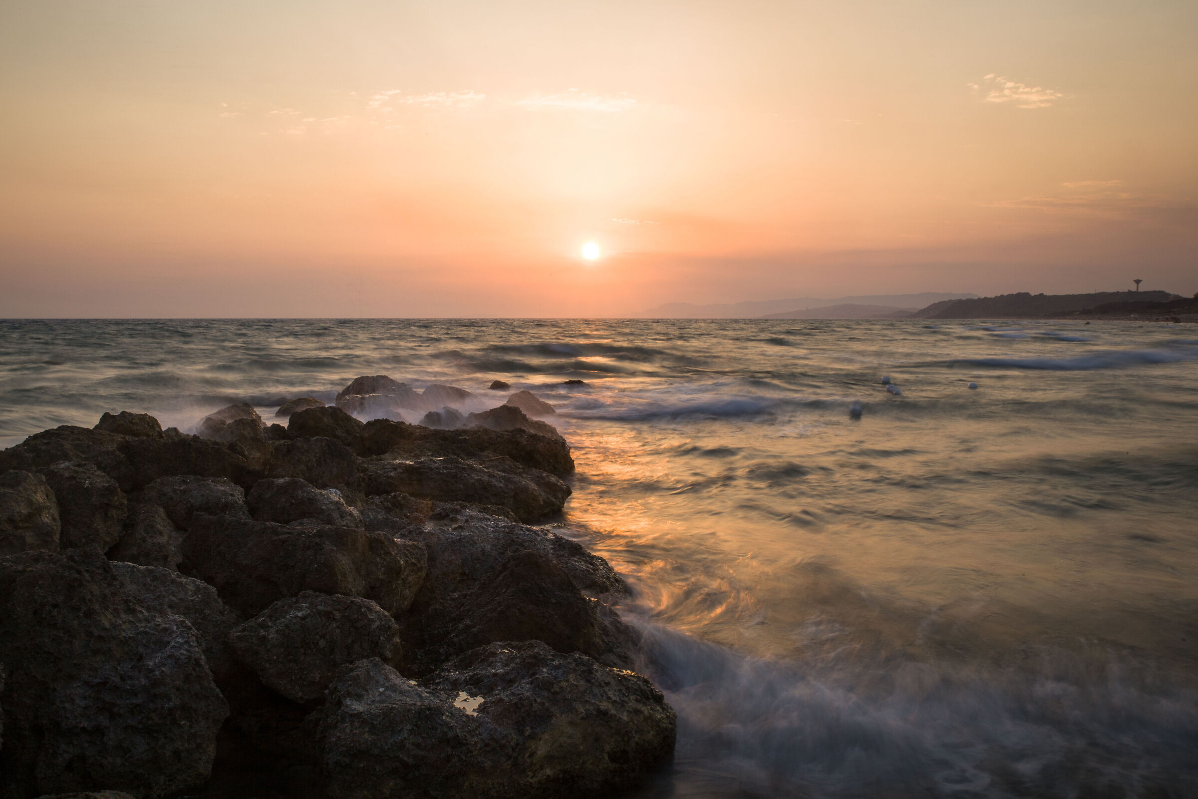 tramonto primaverile