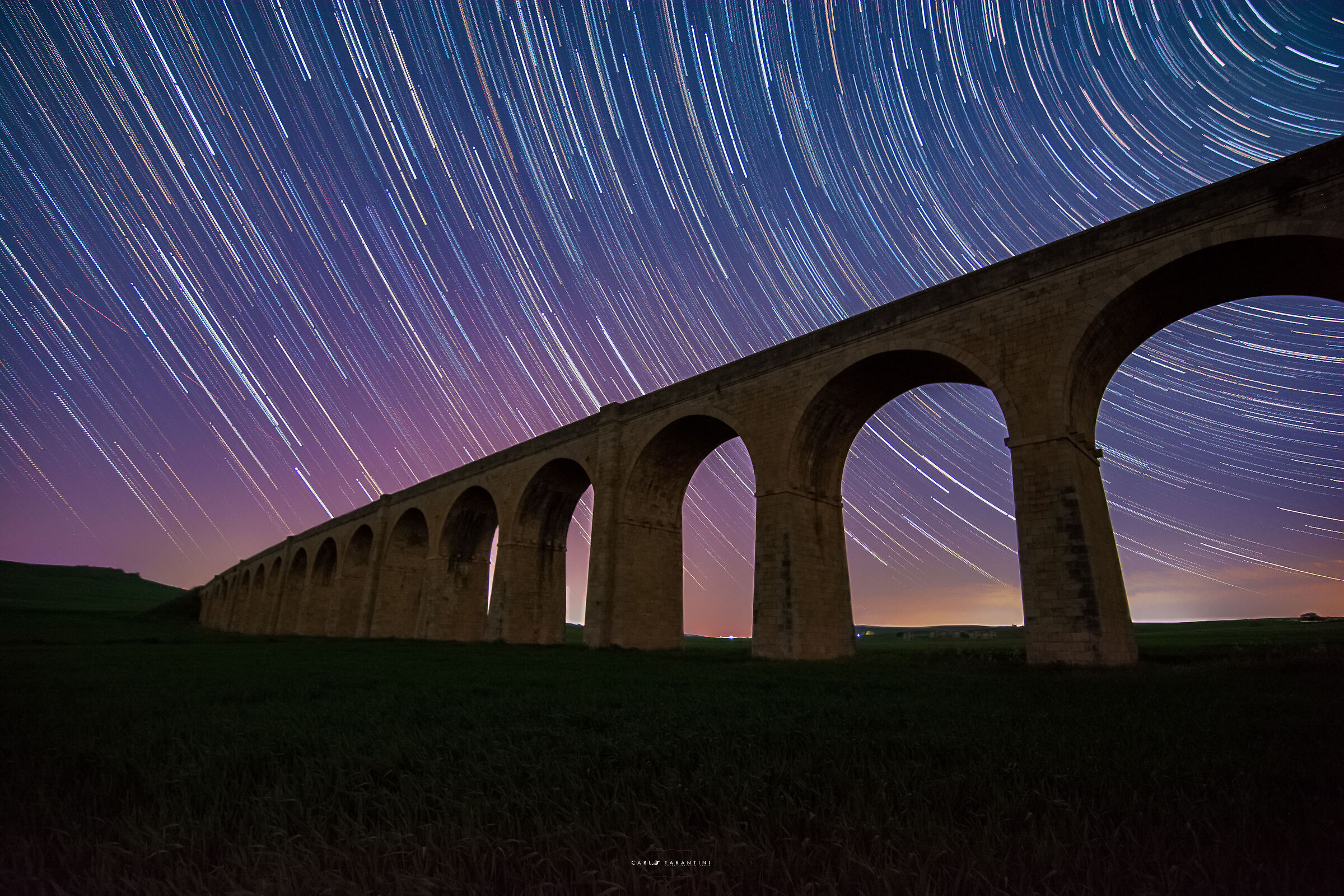 Startrail - Ponte 21 Archi (Spinazzoola - bat)