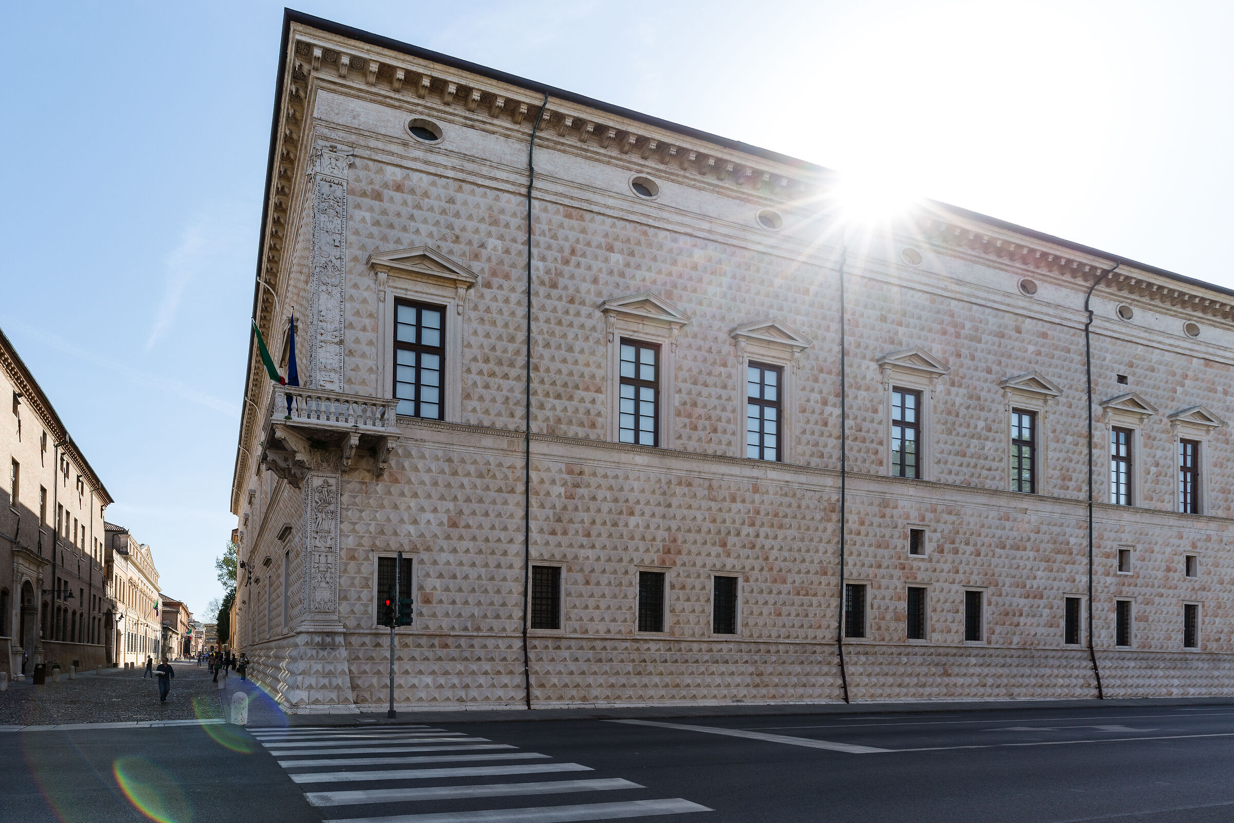 Palazzo dei diamanti a Ferrara