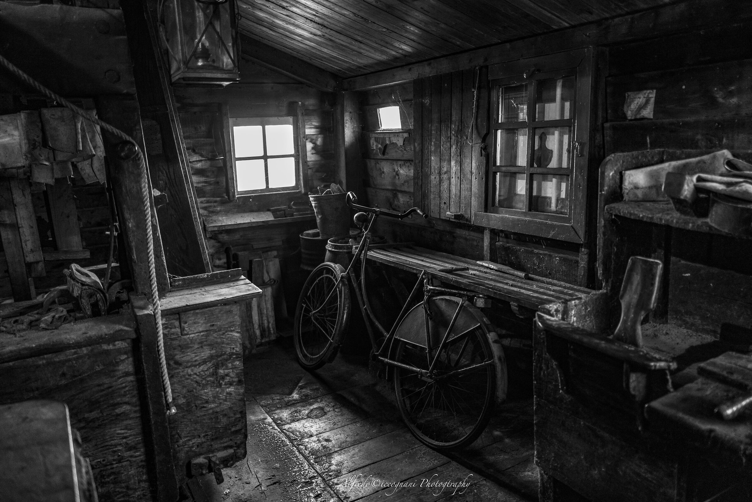 Interior of a mill