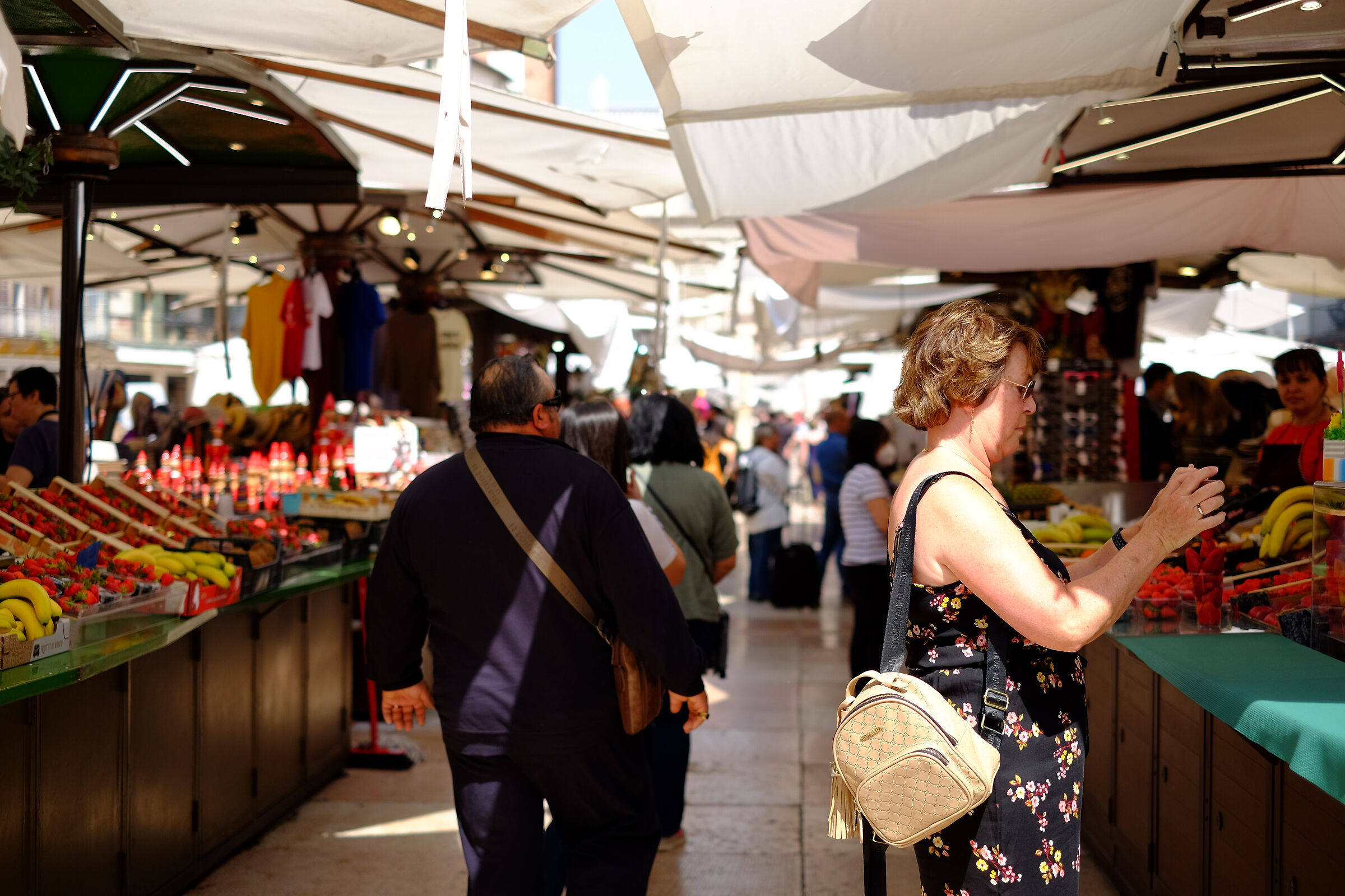 Il mercato di Piazza delle Erbe