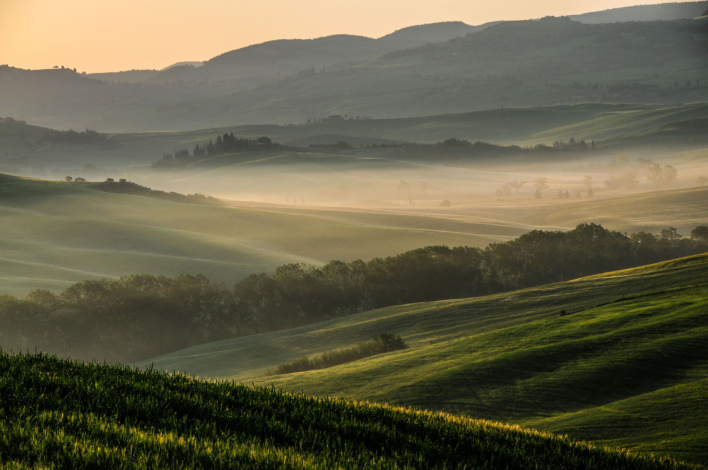 Val d'Orcia first light