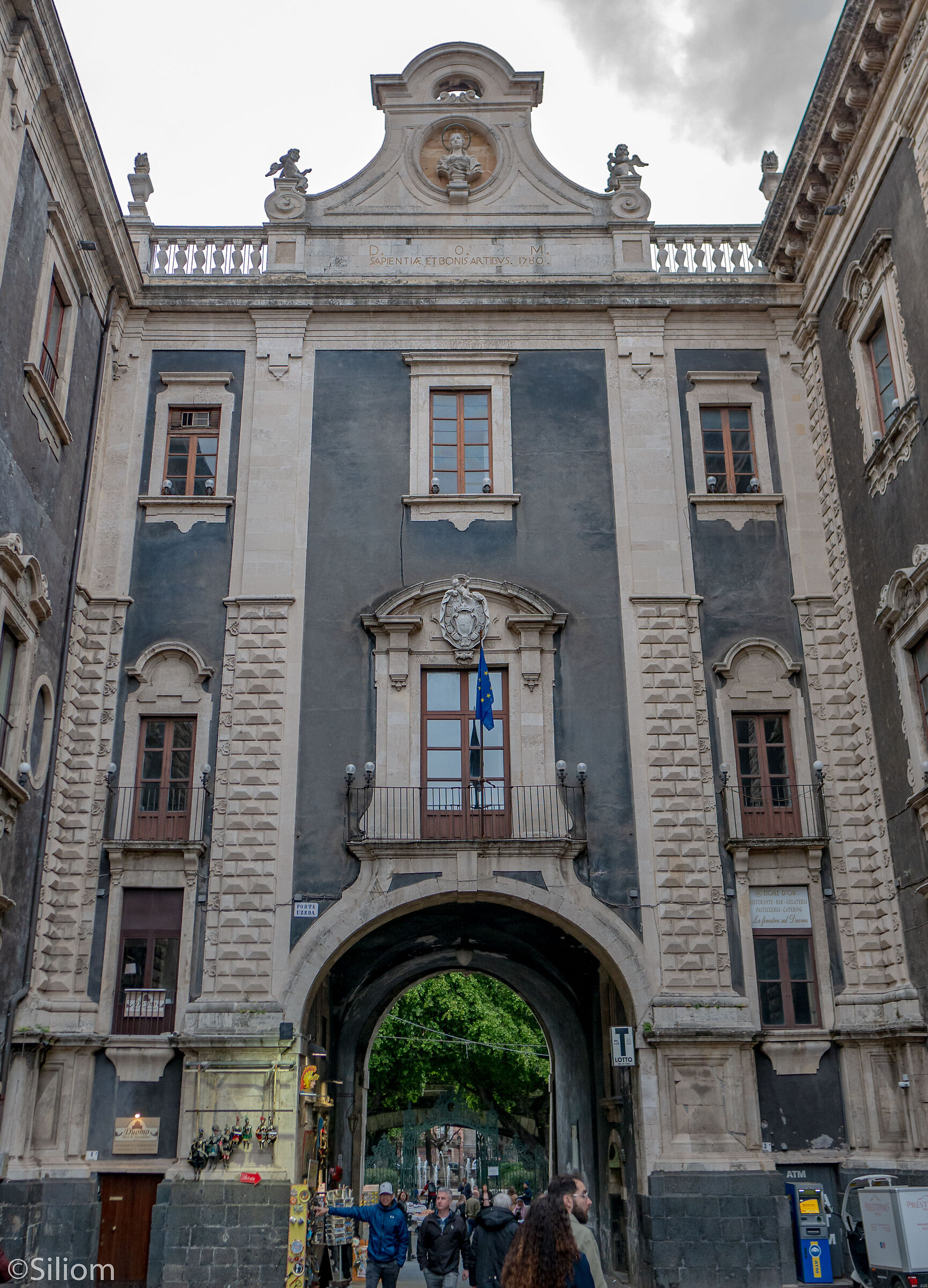 entrata per il centro