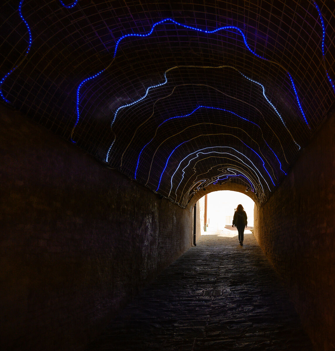 Tunnel of lights