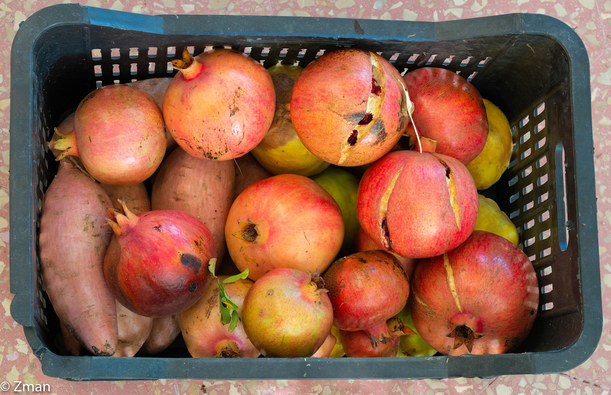 Melograno e Patate Dolci