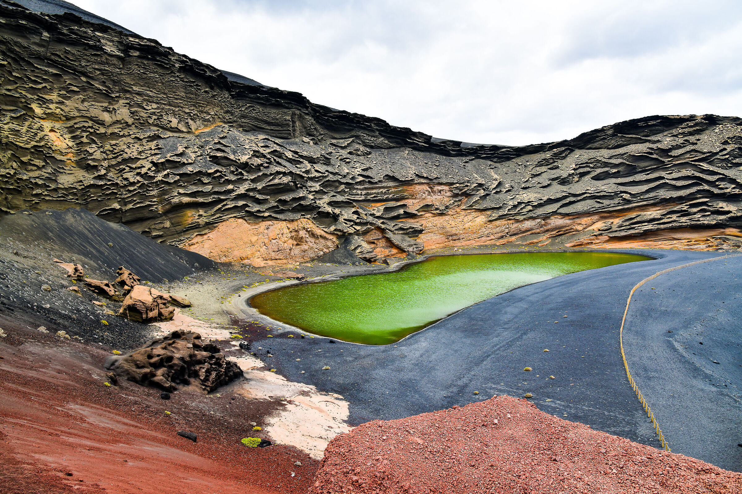 Isola di Lanzarote - Lago Verde