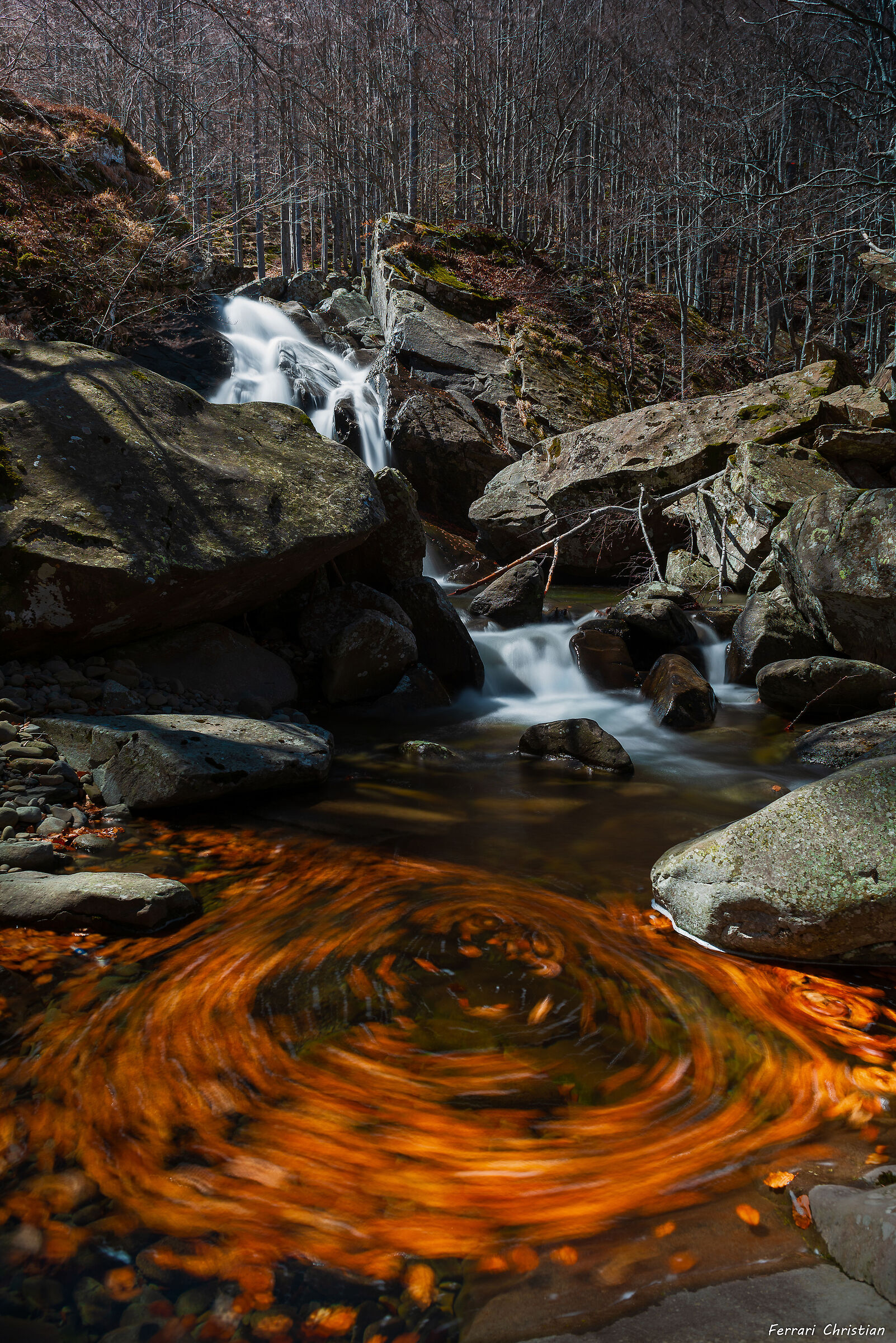 The Parmetta waterfall