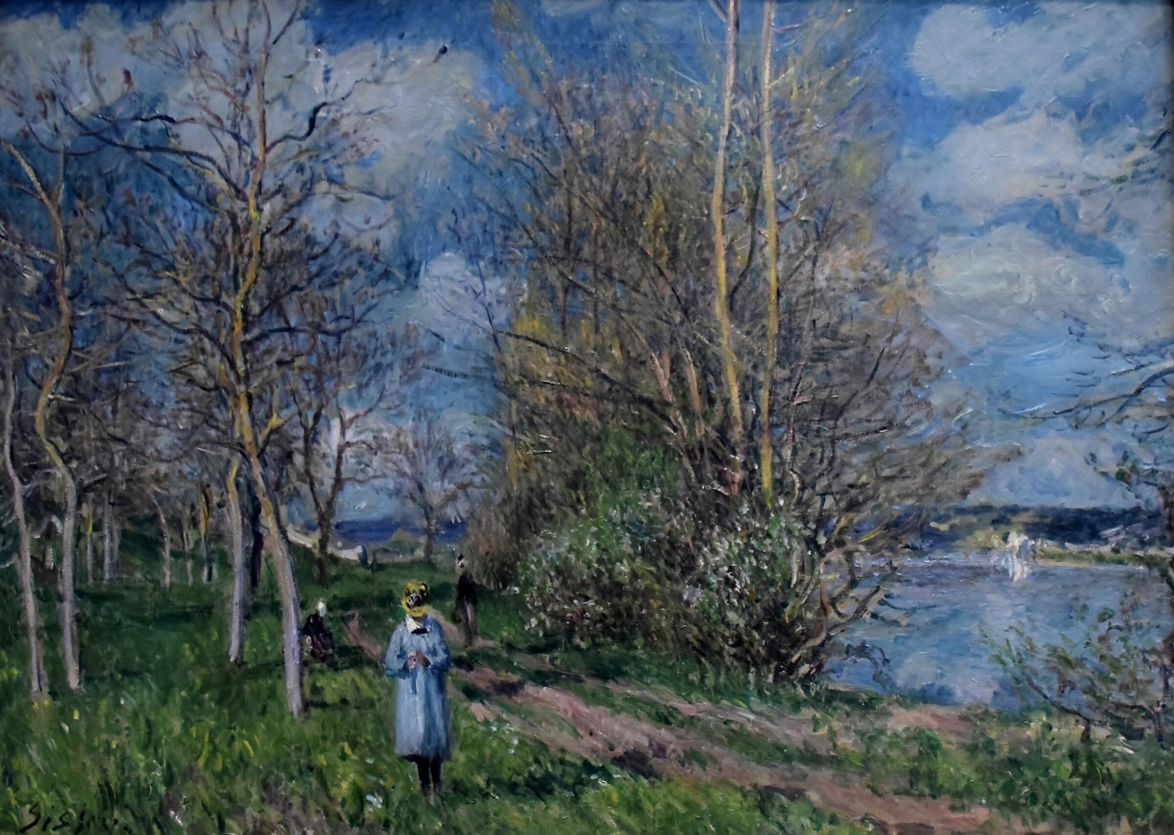 Alfred Sisley "Piccoli prati di primavera" (1881 c...