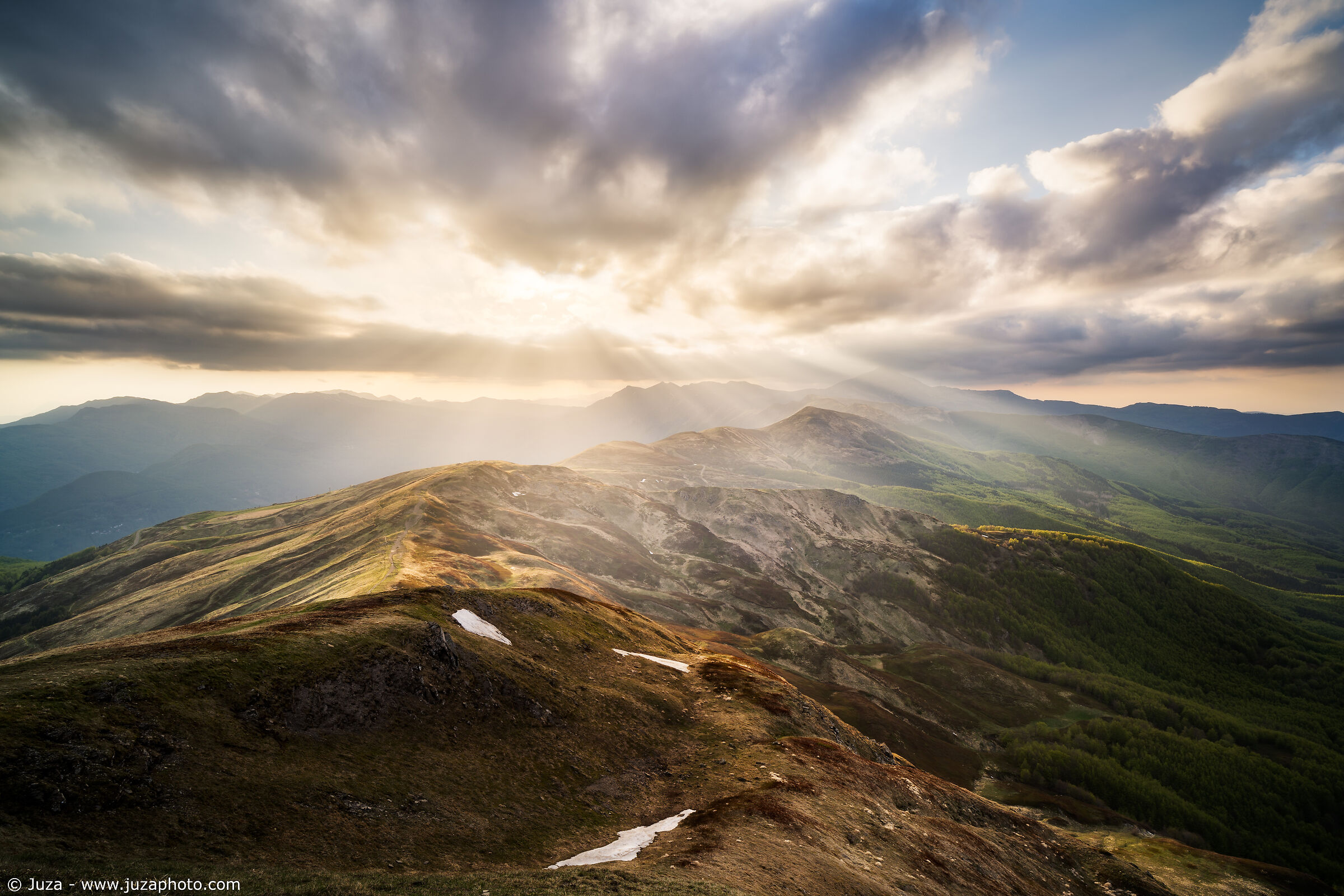 Tramonto dal Monte Spigolino