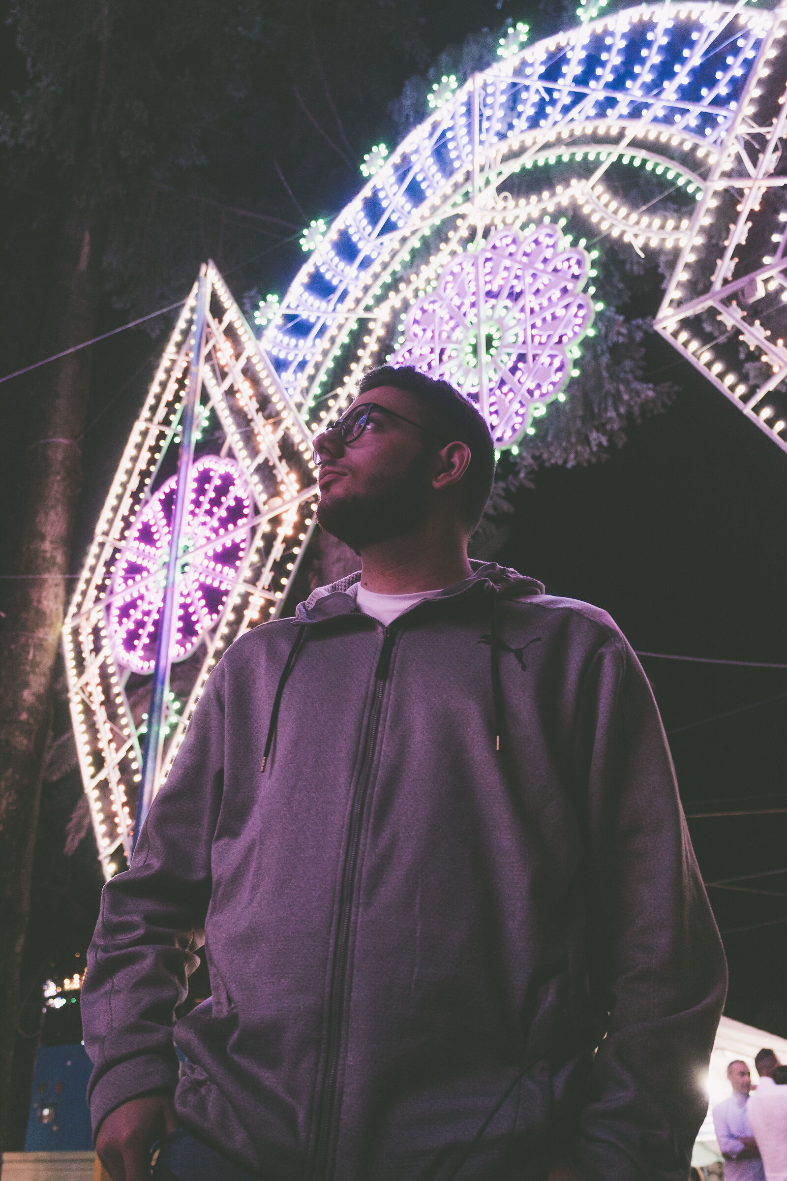 Lights on the head