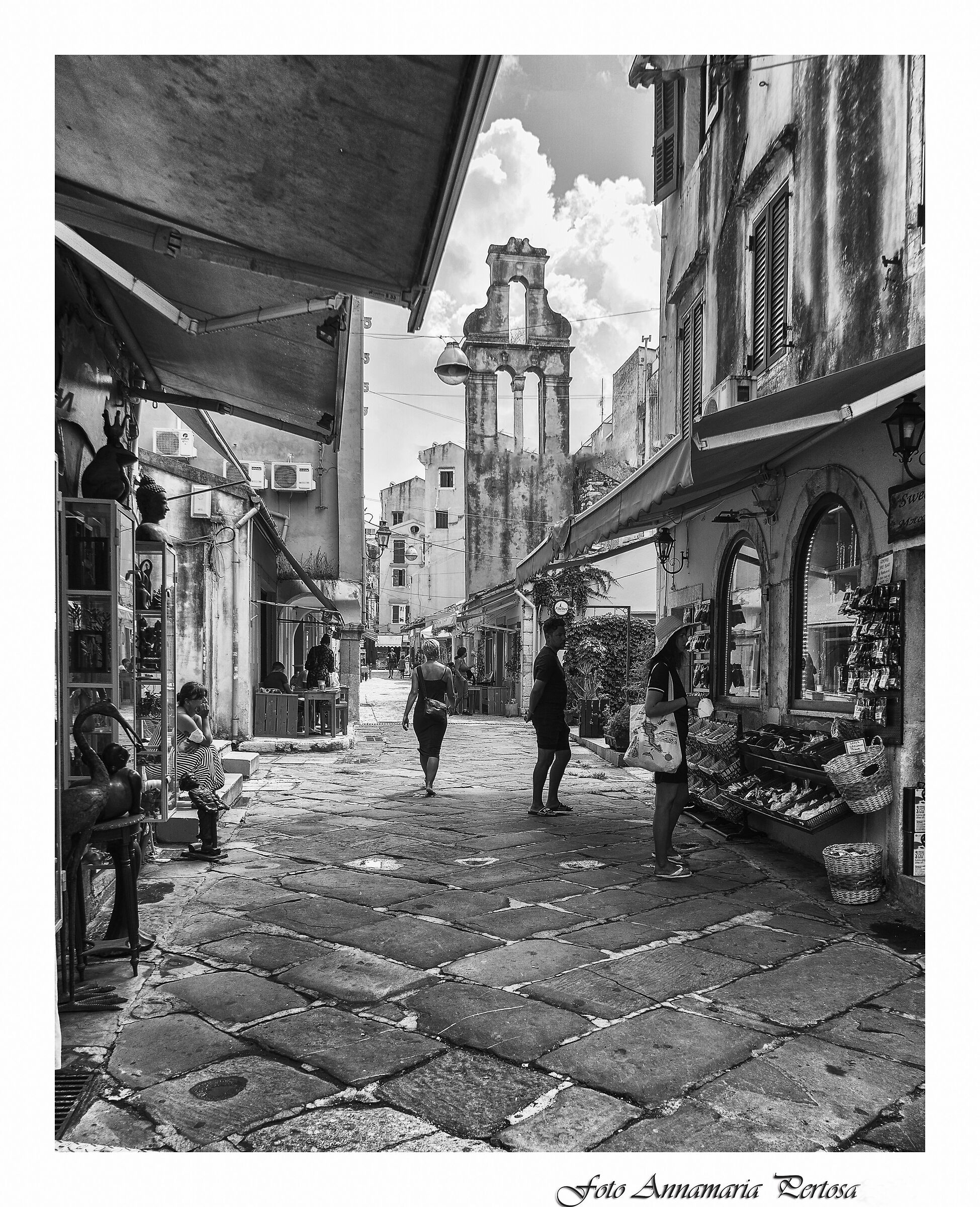 In Corfu as in Sorrento or Positano