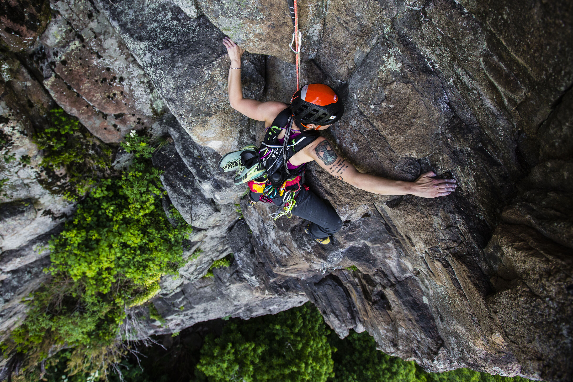 Valentina on "Diedro delle Nebbie"