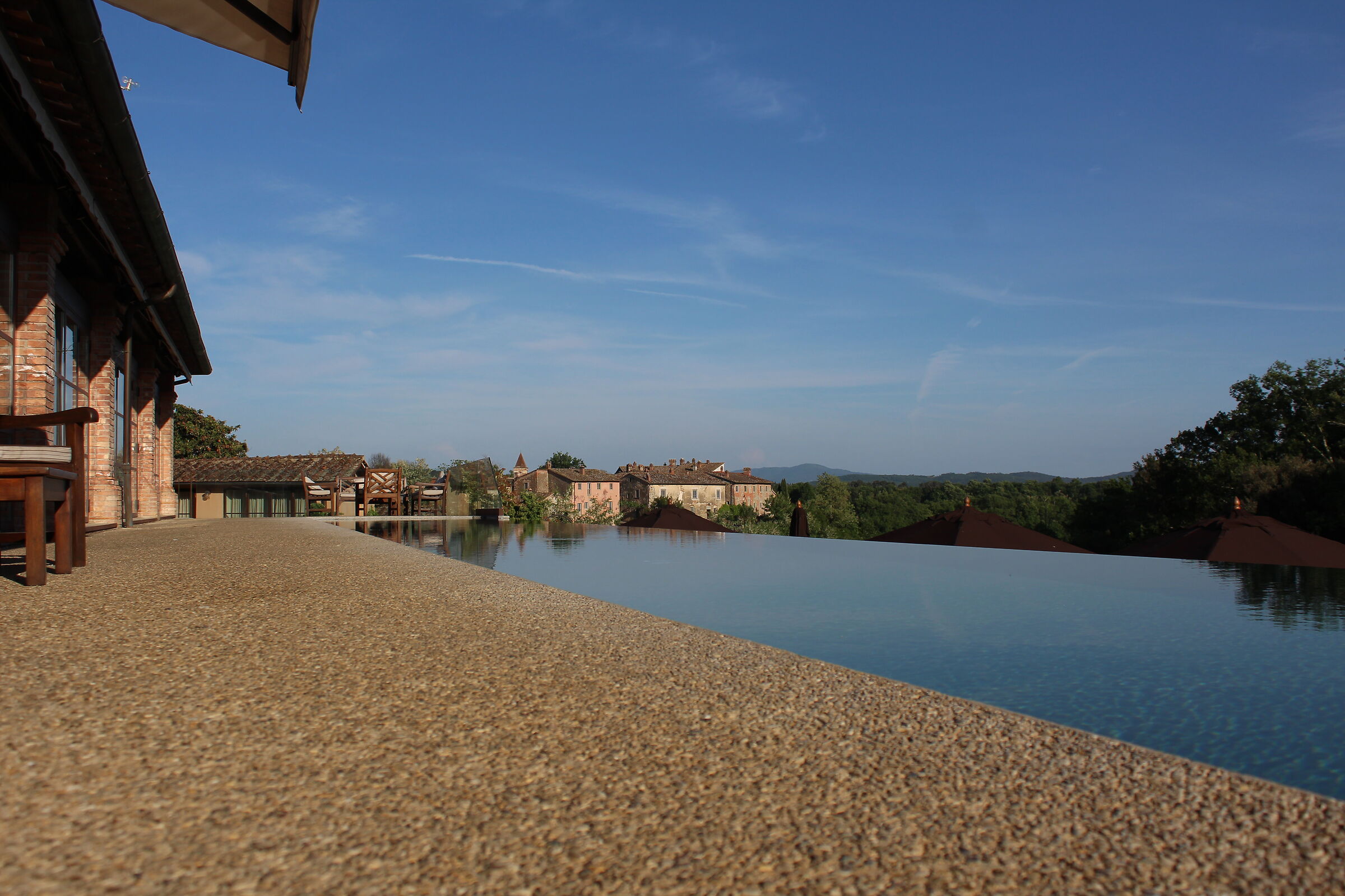 la piscina