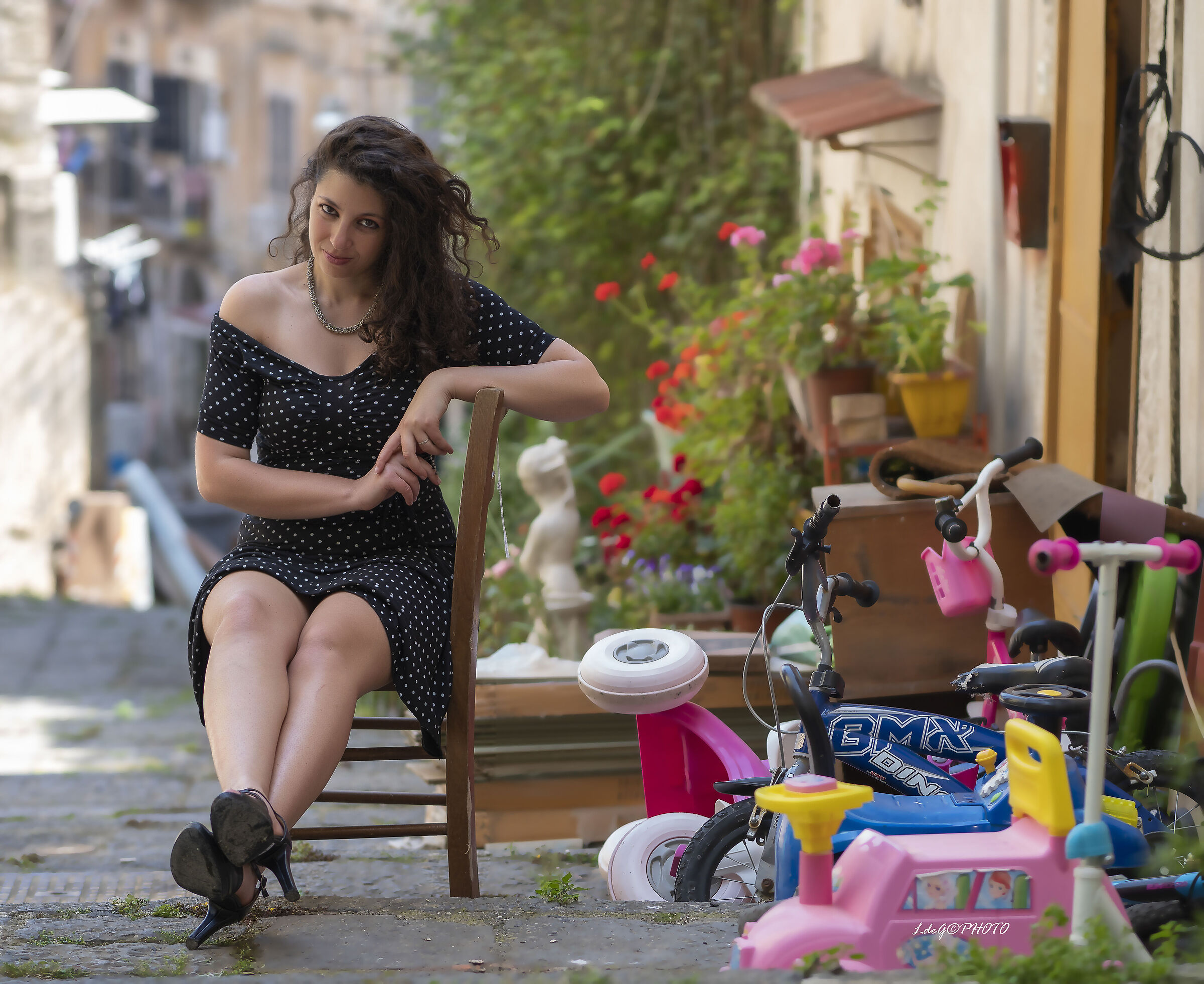 Giovane mamma napoletana...