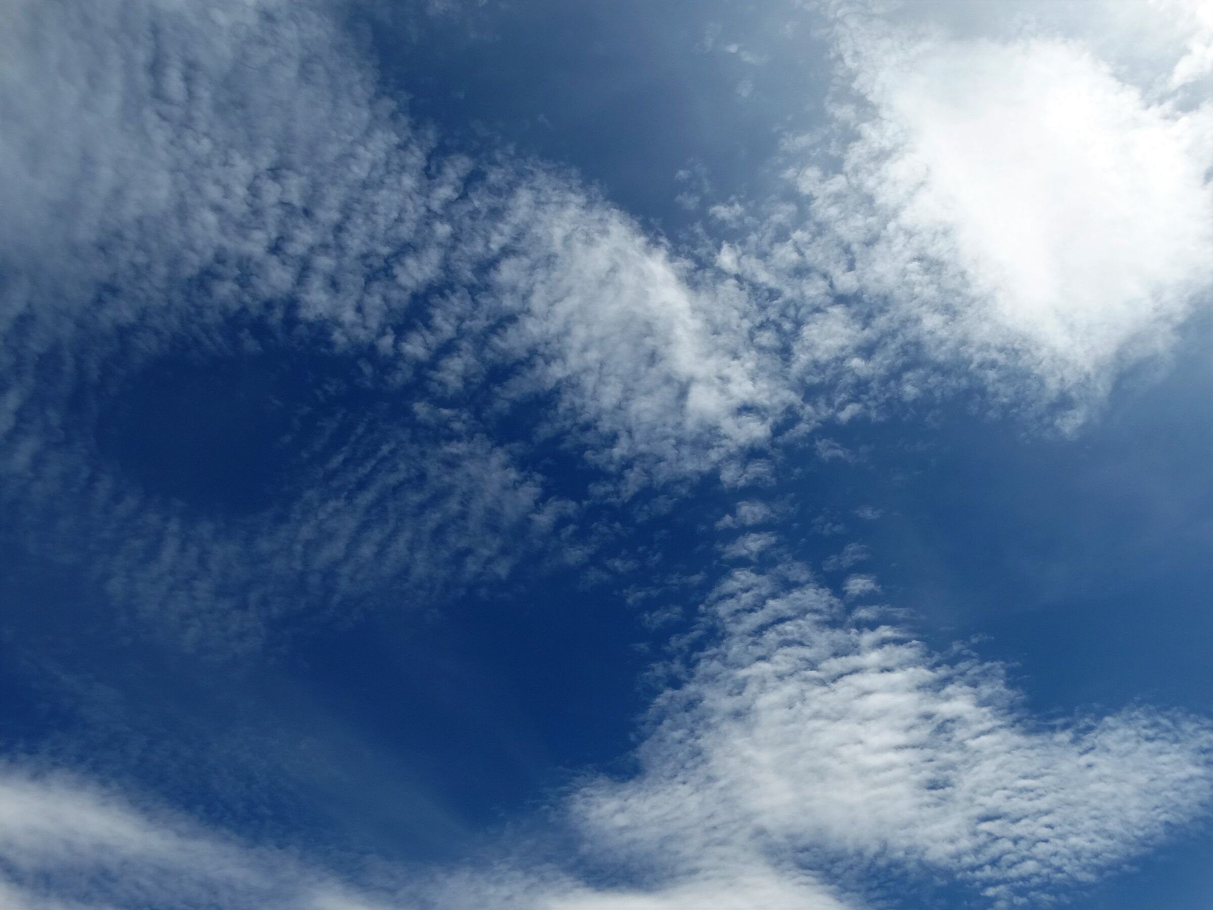 Atmosphere, white clouds