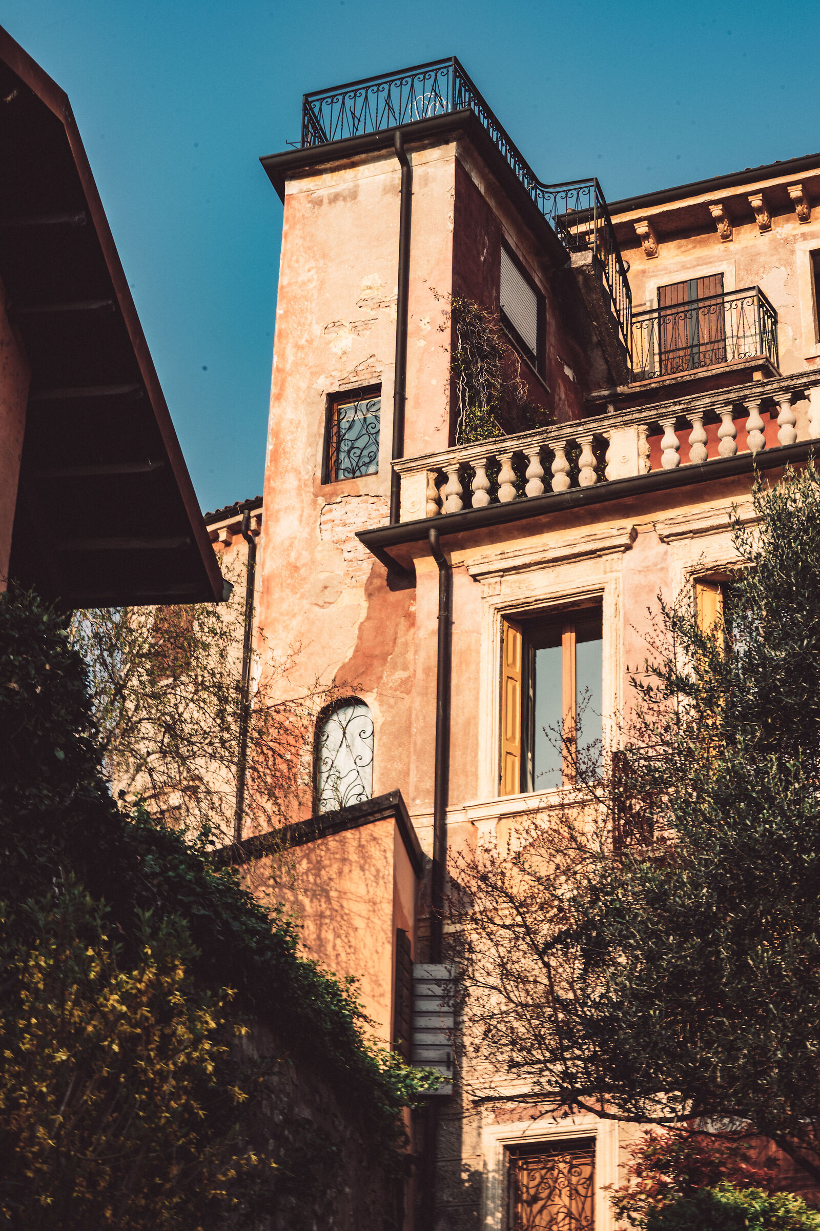 Vicolo botte prima della salita