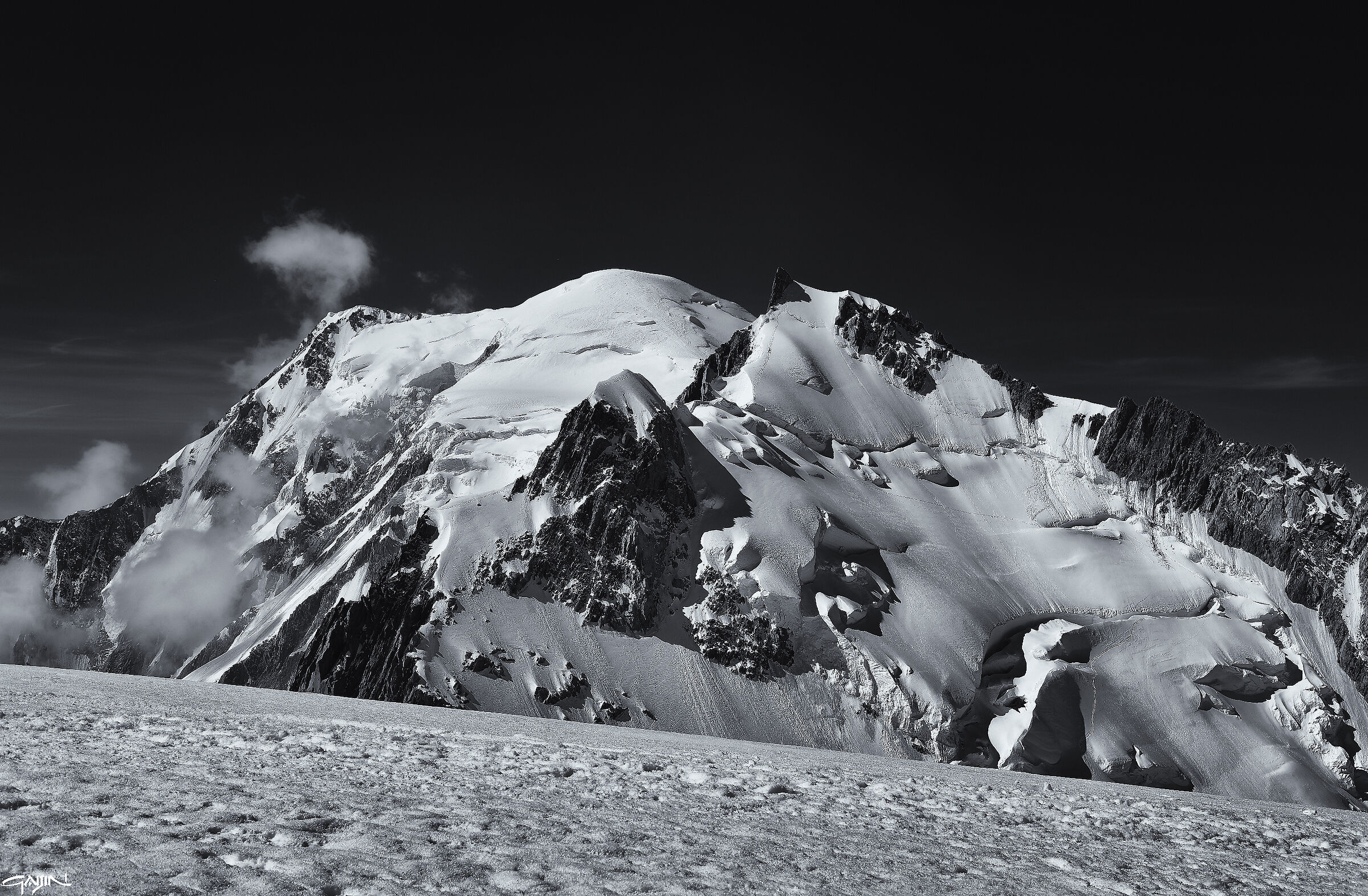 Mont Blanc and Mont Maudit