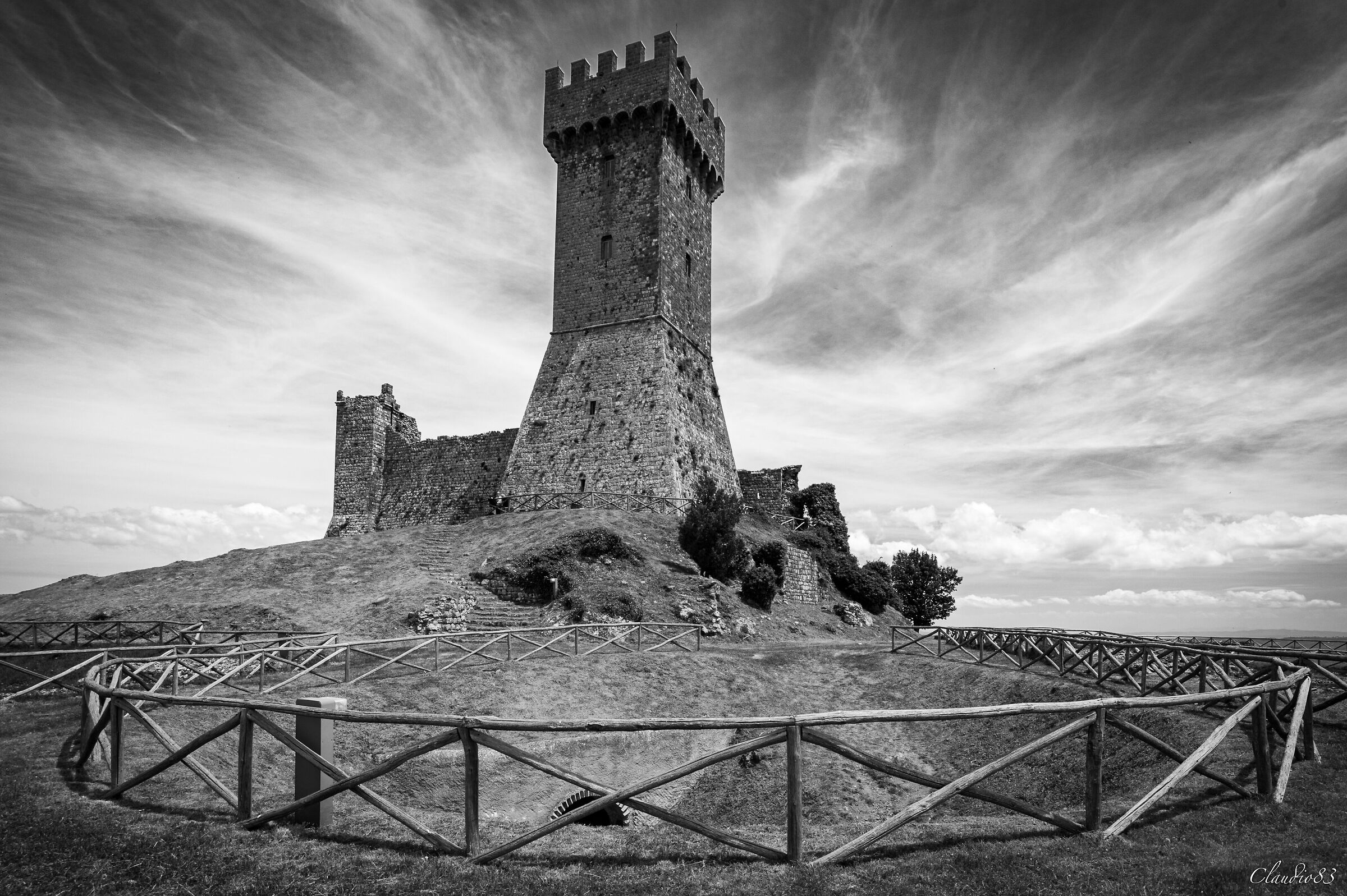 La rocca di Radicofani...