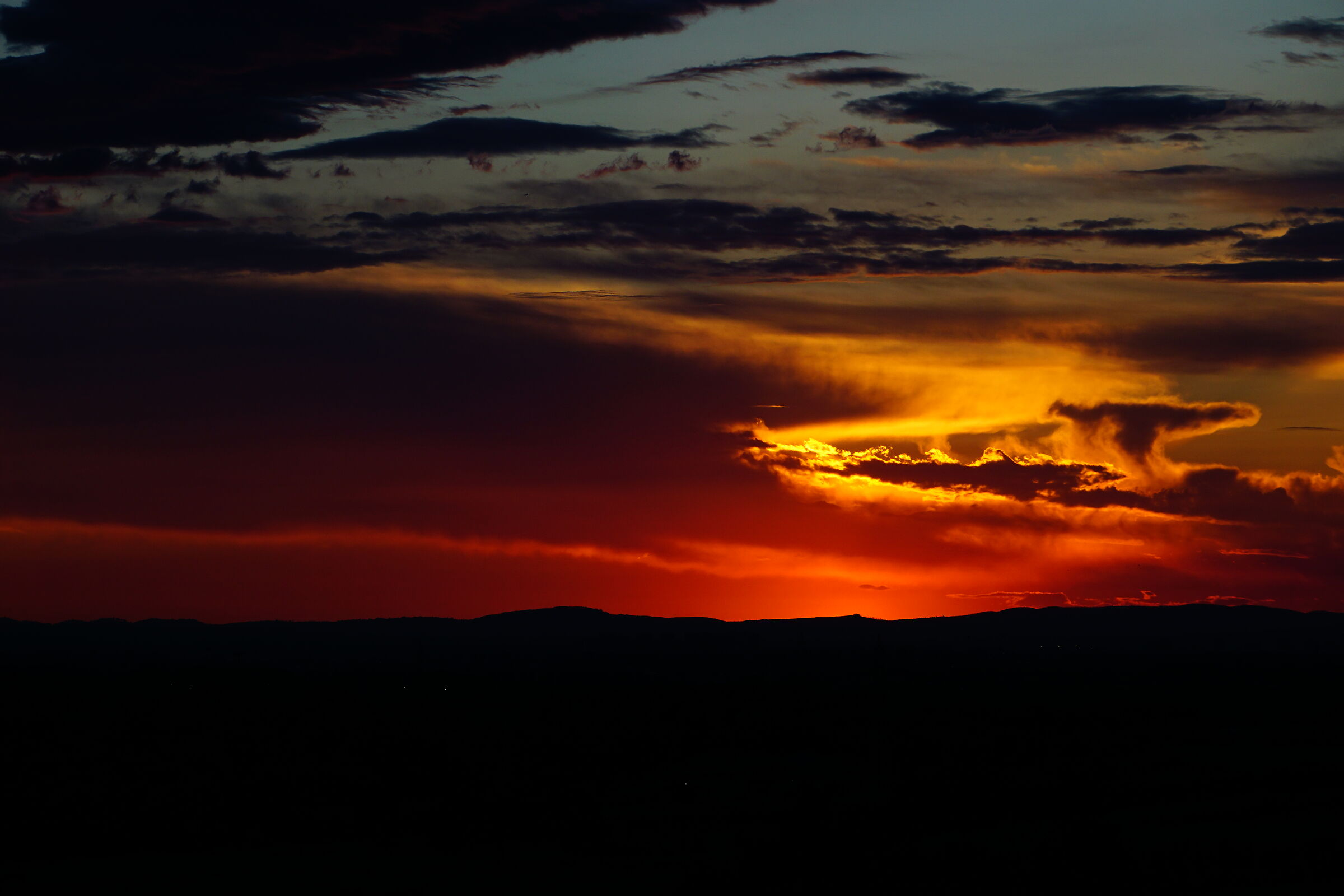 tramonto nascosto