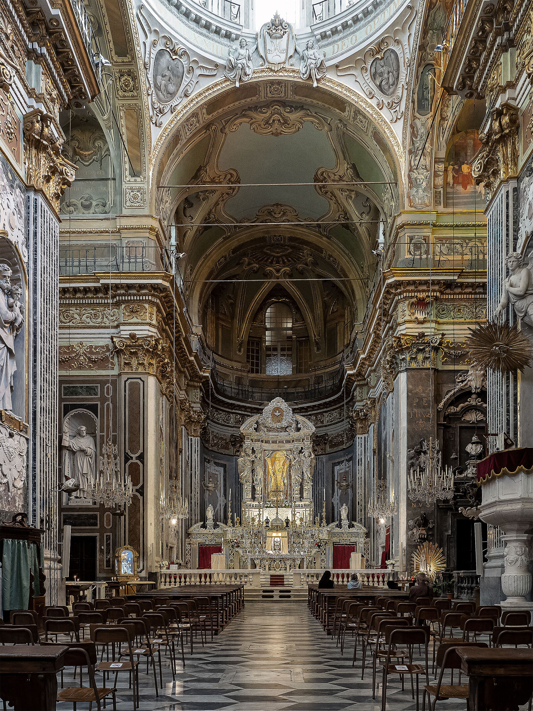 Genoa -Church of San Carlo