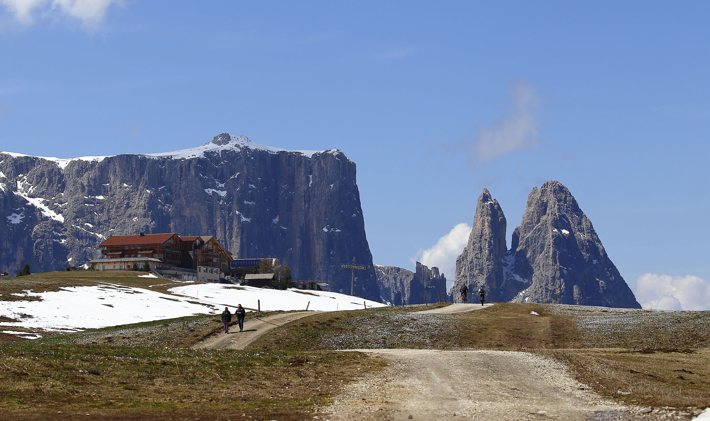 Tranquilla passeggiata verso lo Sciliar
