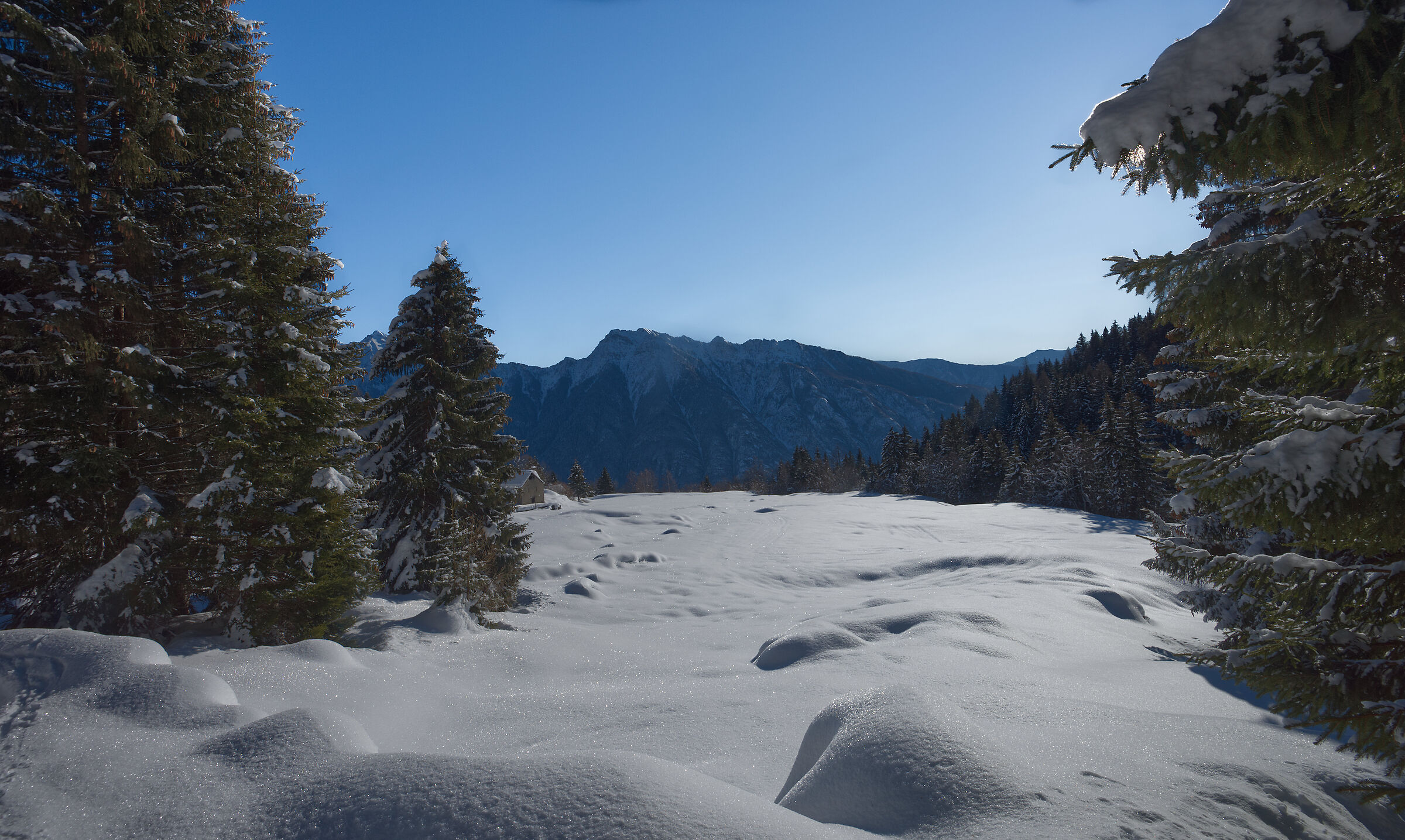 snowshoeing Foppiano di Crodo