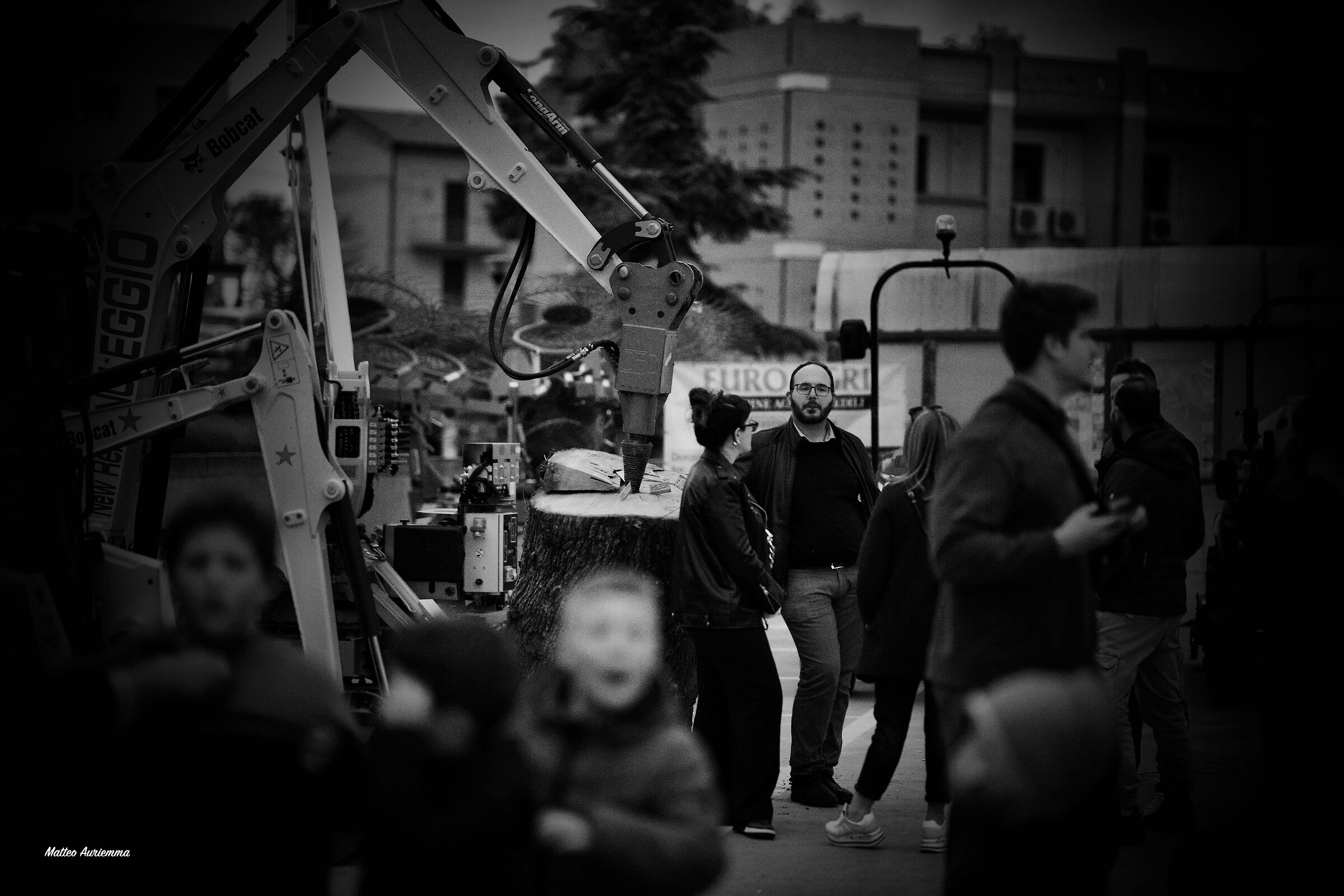 B&W - agriculture fair