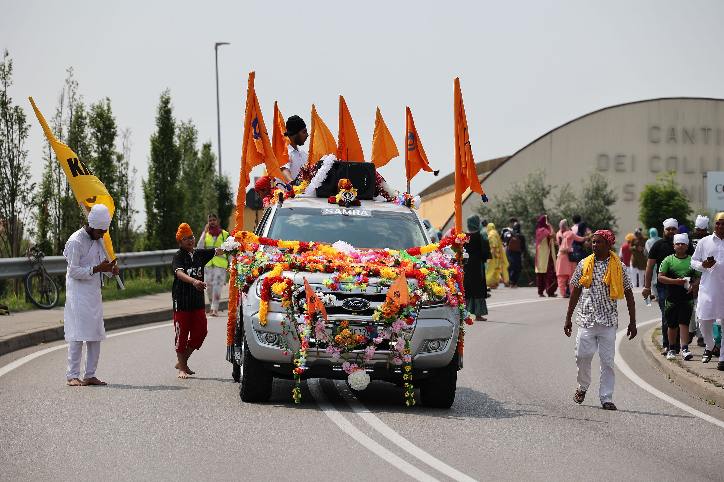 14/05/22-Processione religiosa Sikh a San Bonifacio VR