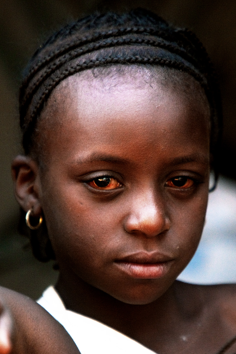 Guinea: Village of Fougoumba; Fouta Djallon area.