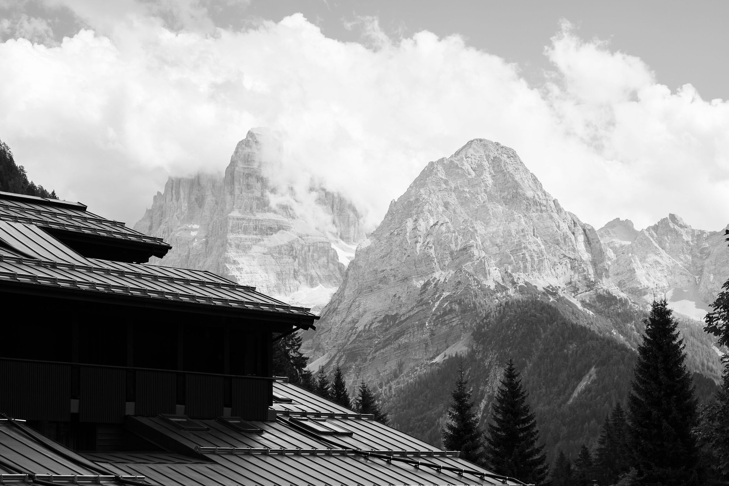campiglio - tetto rastrellato