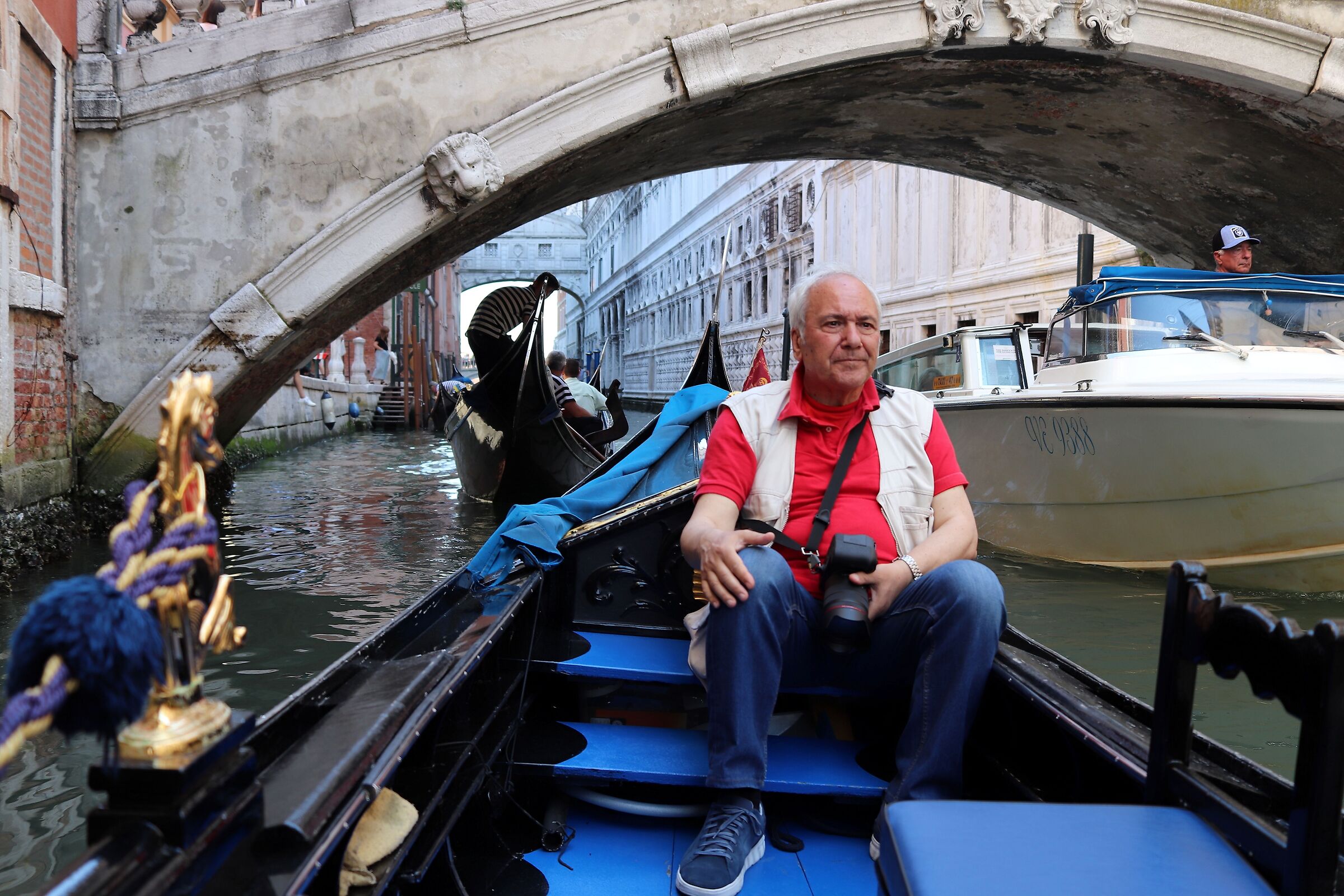 Peppe in gondola