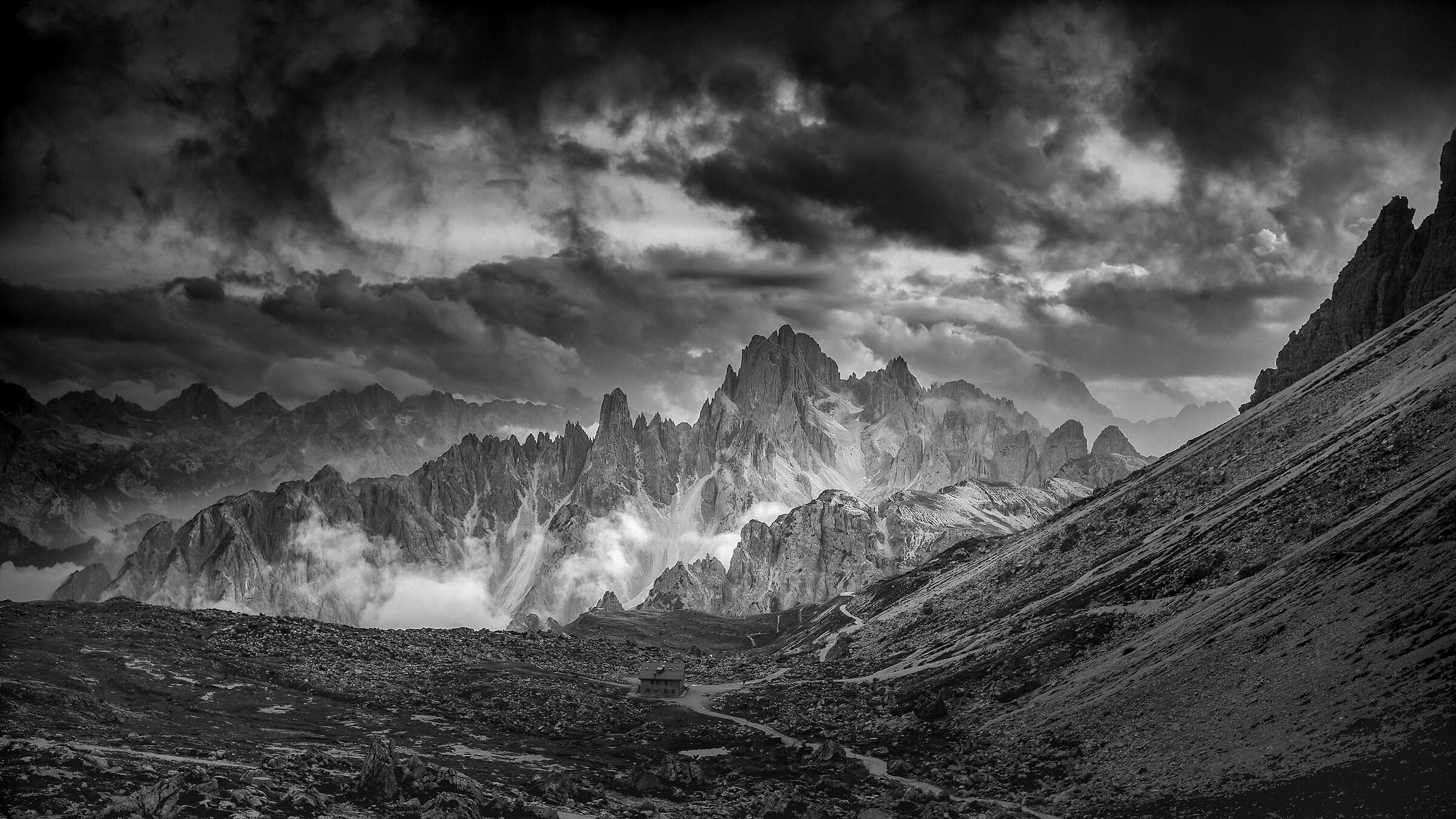 The Lavaredo fork Cadini