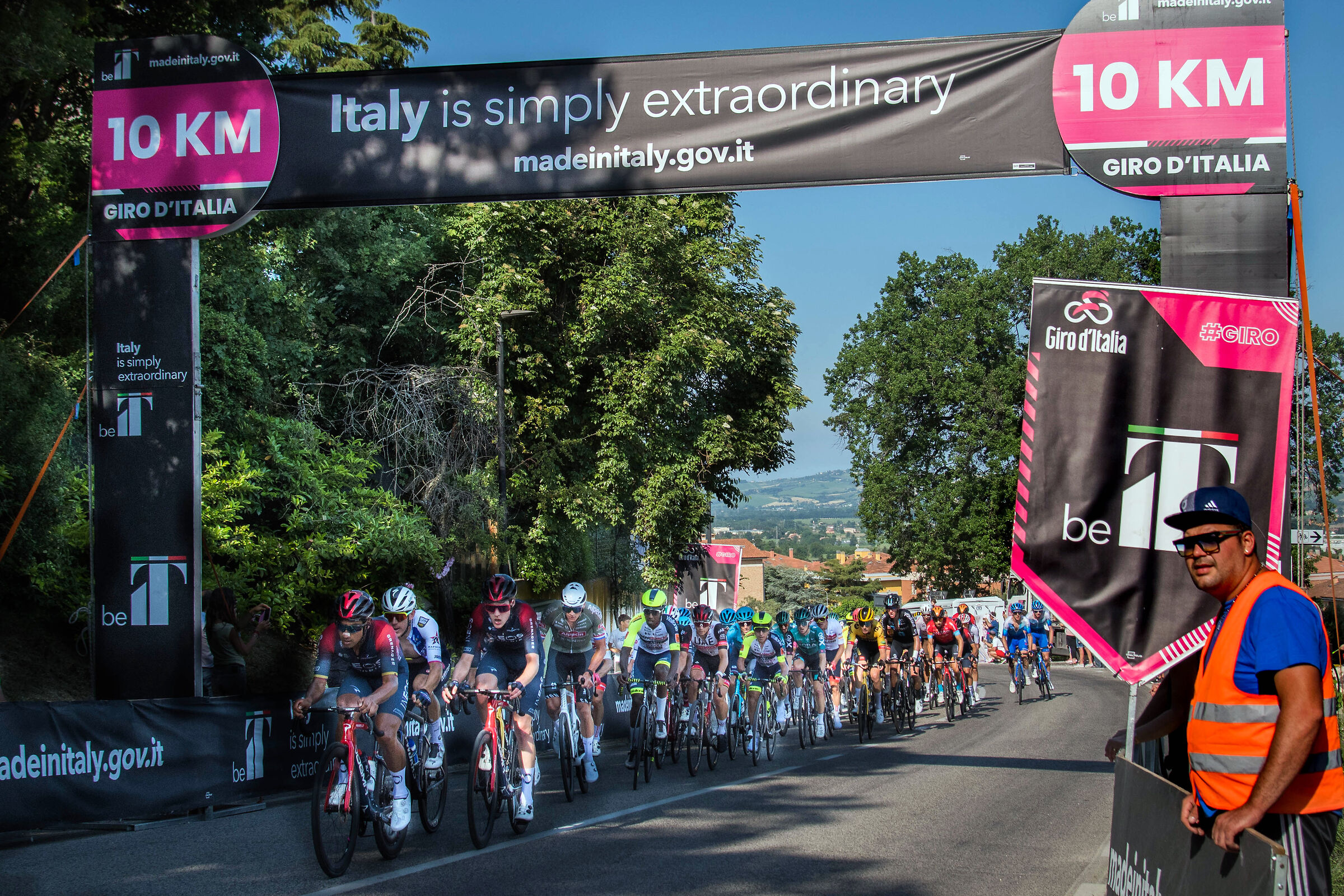 10 Km all'arrivo