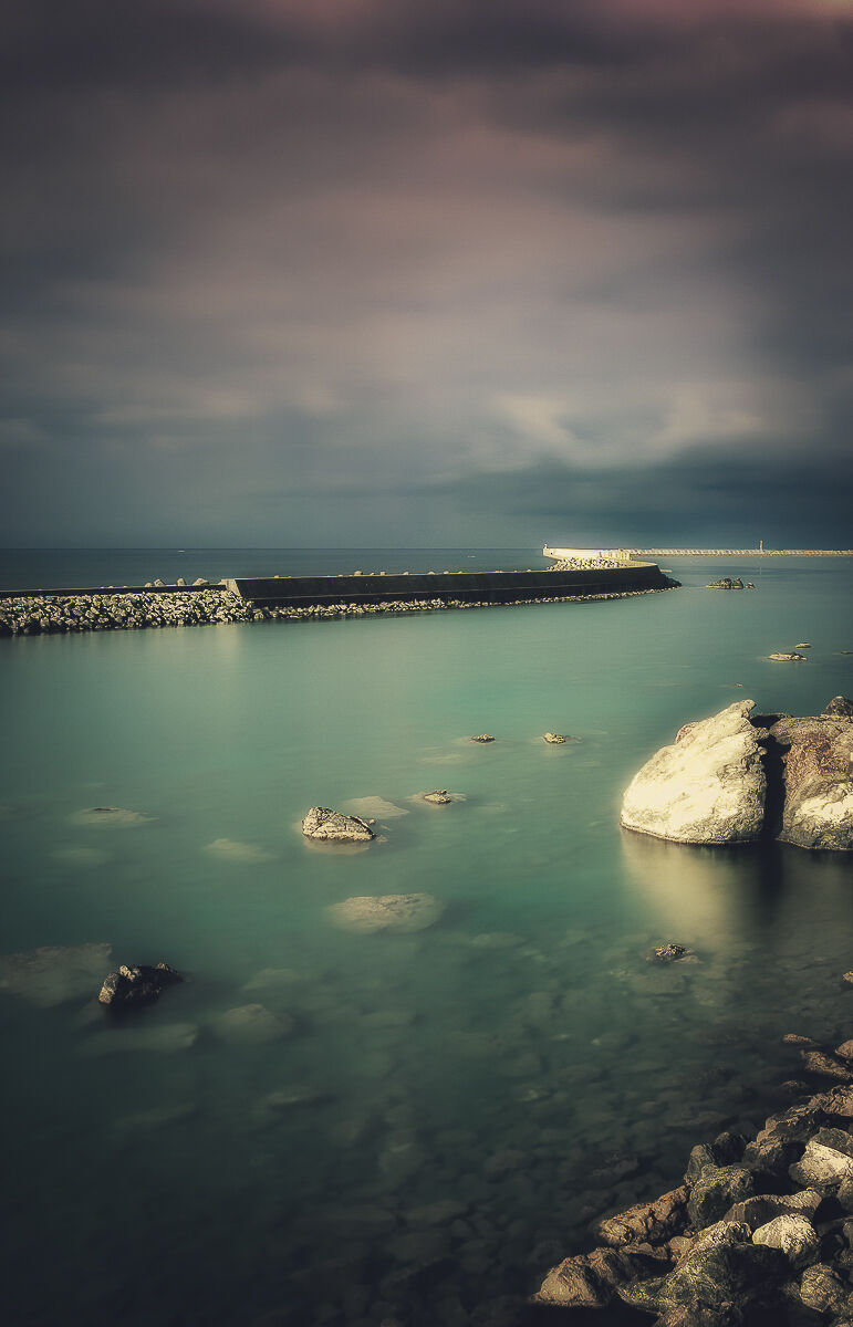 La diga all'alba...