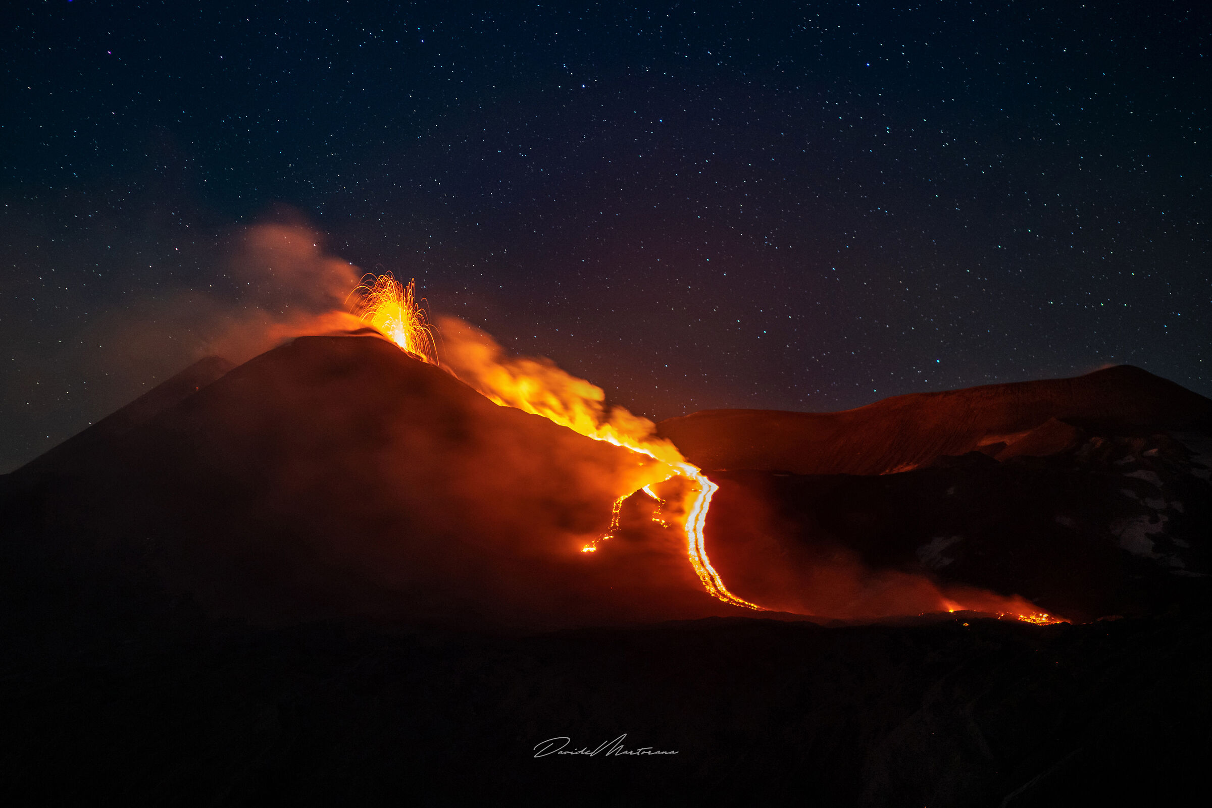 Etna - eruption 18/05/2022
