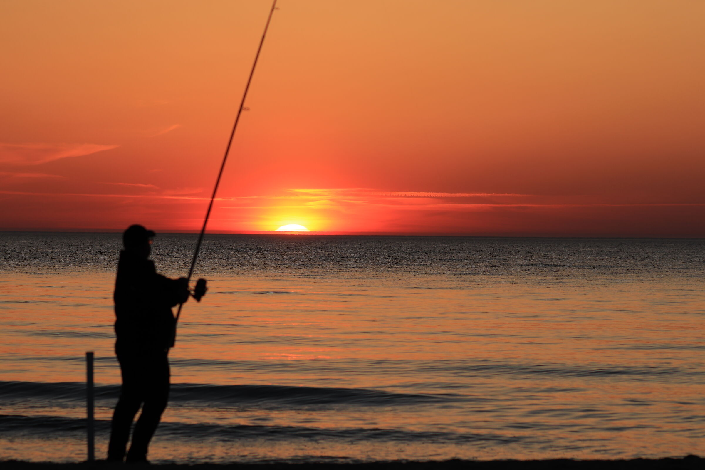 Tramonto al mare Baltica