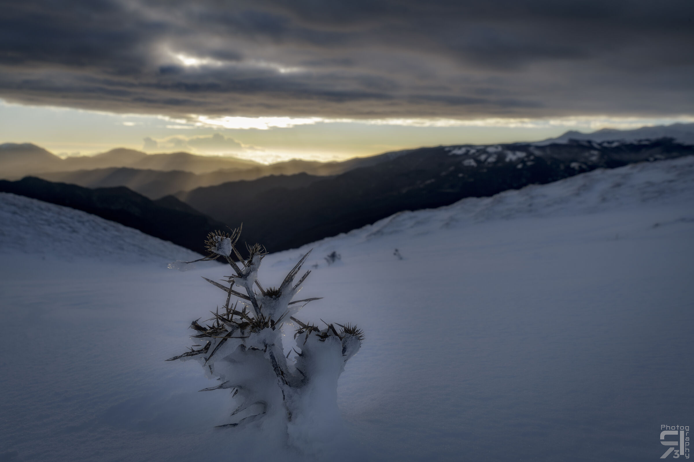 Sunrise on the horizon