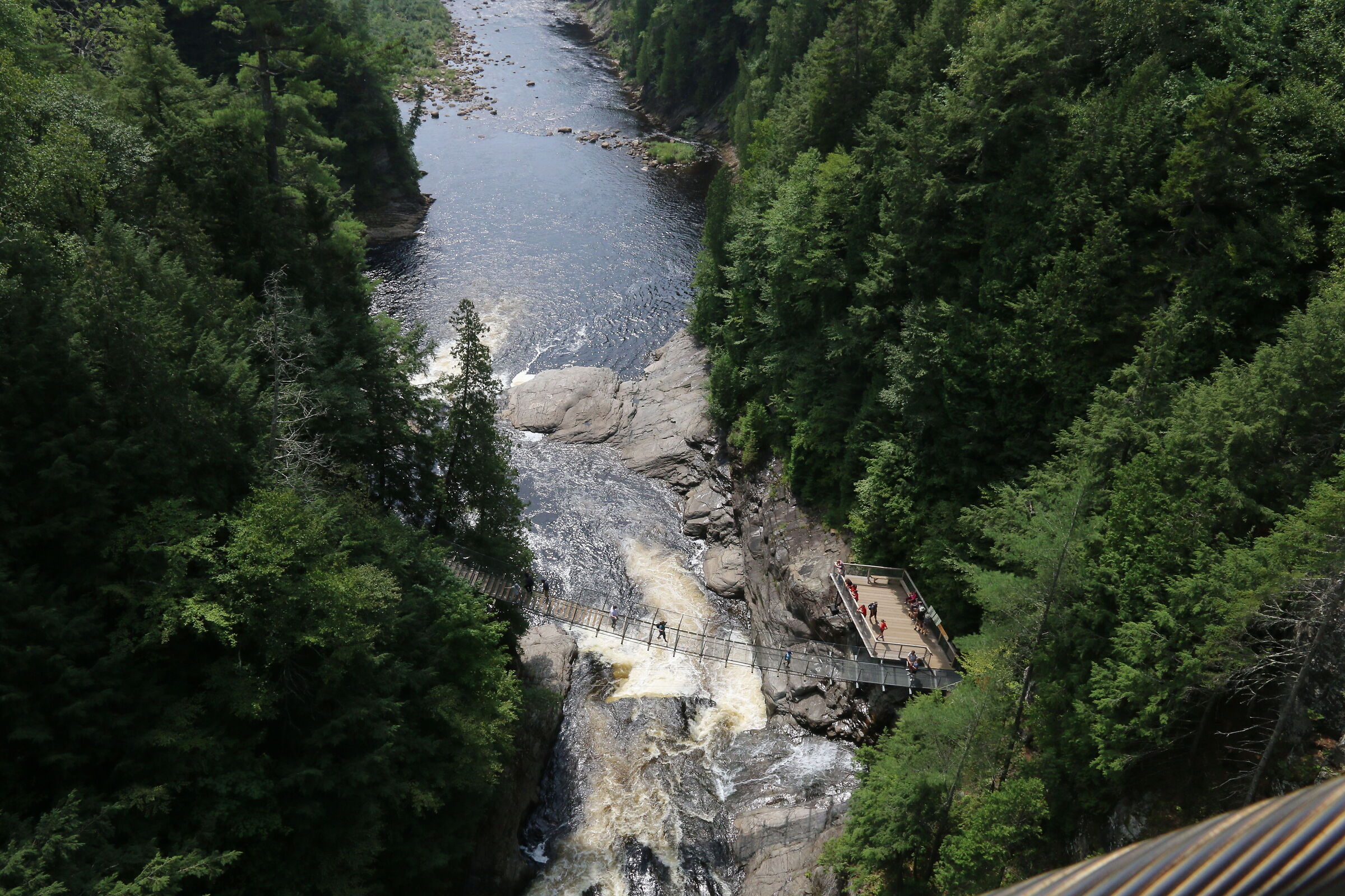 Bridge over the canyon