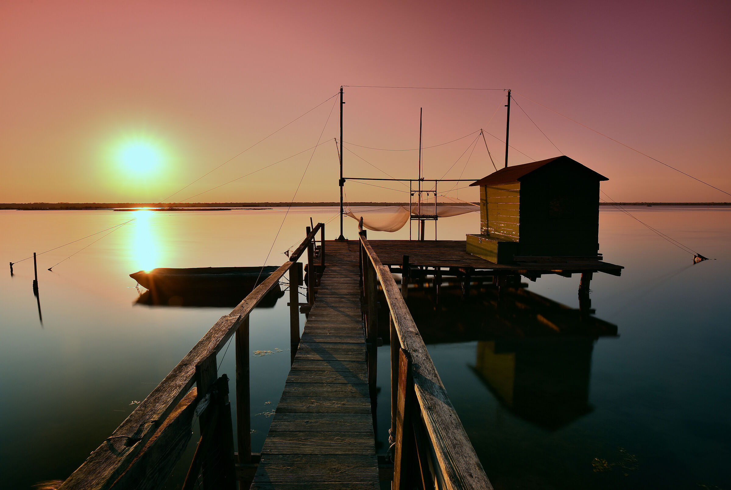 SUNSET WITH OVERFLOW