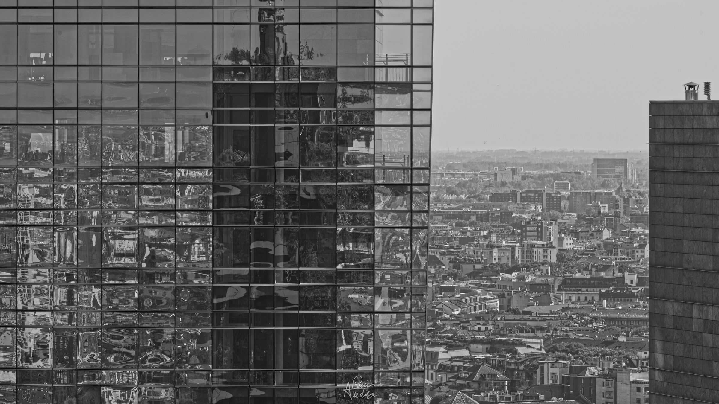 Milan from up there