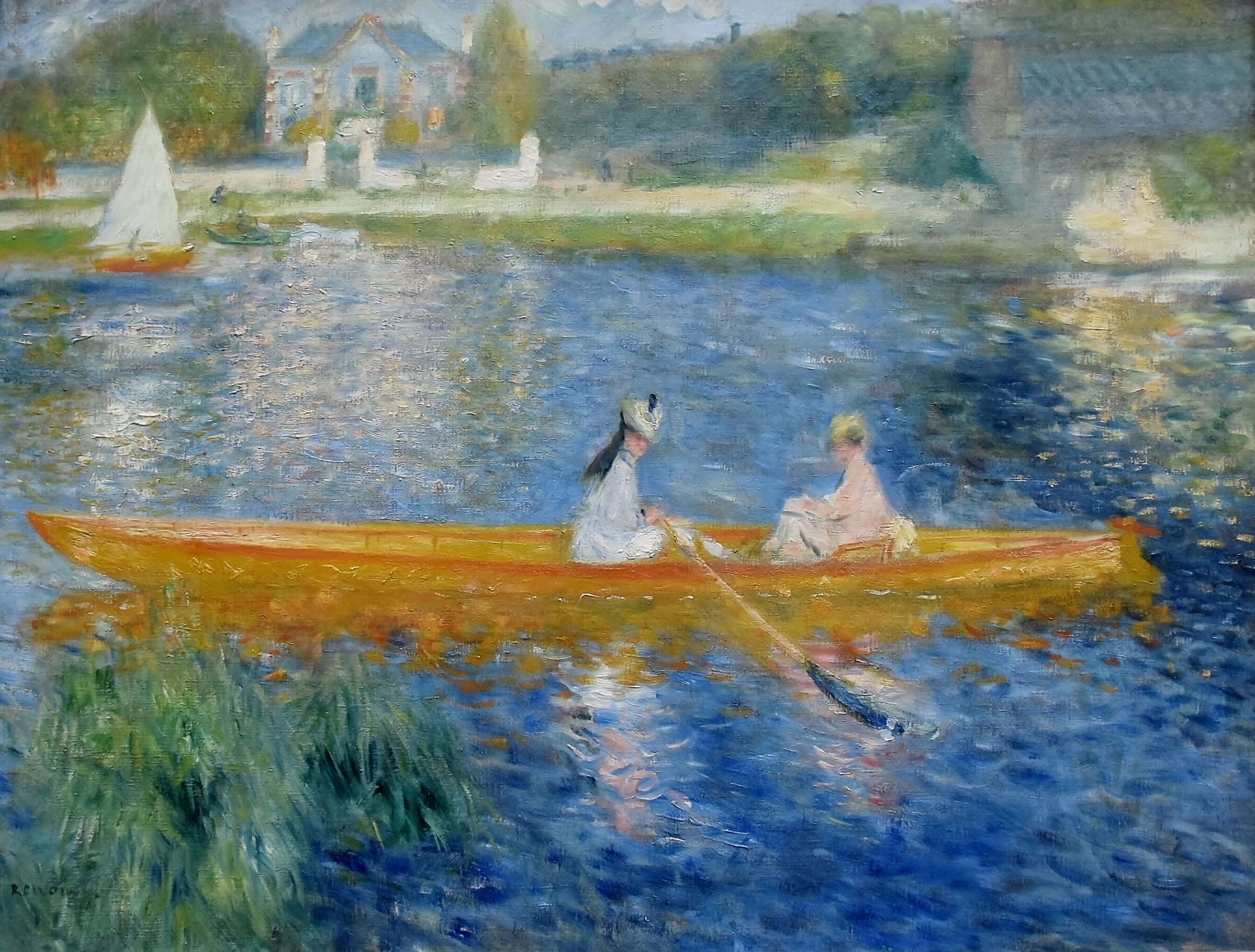 Pierre-Auguste Renoir "Boat trip"