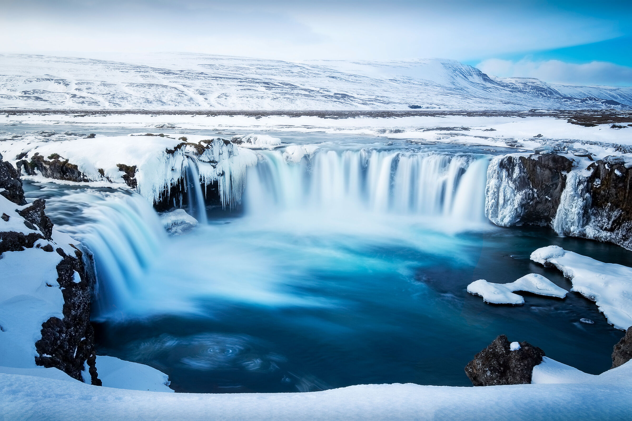 Godafoss in tutta la loro bellezza
