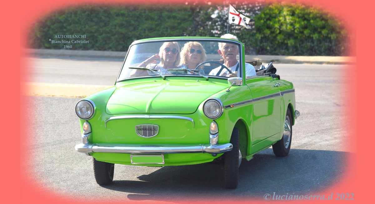 Una verde Bianchina Cabriolet... dalla Sardegna