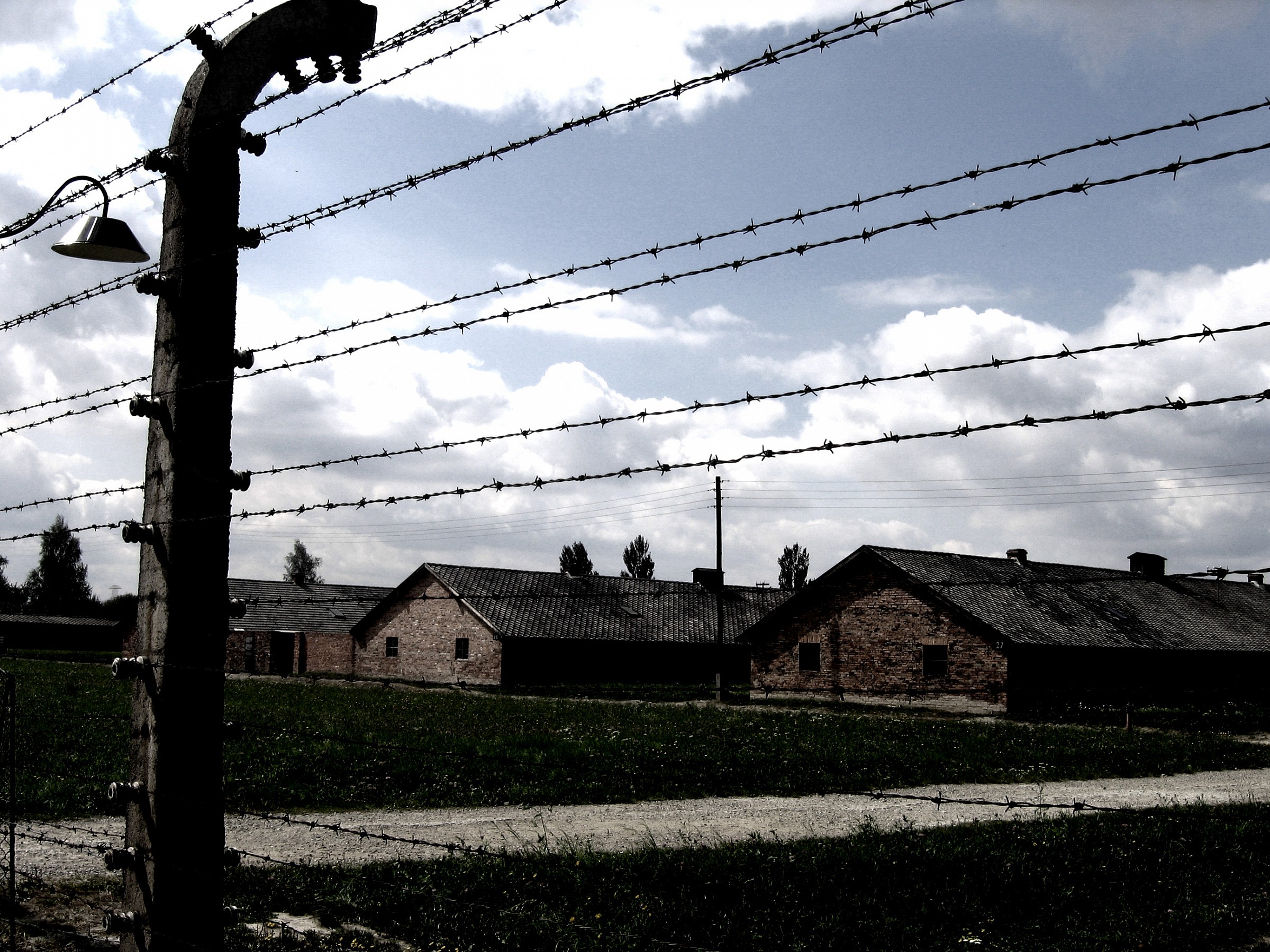 The sky here is blue