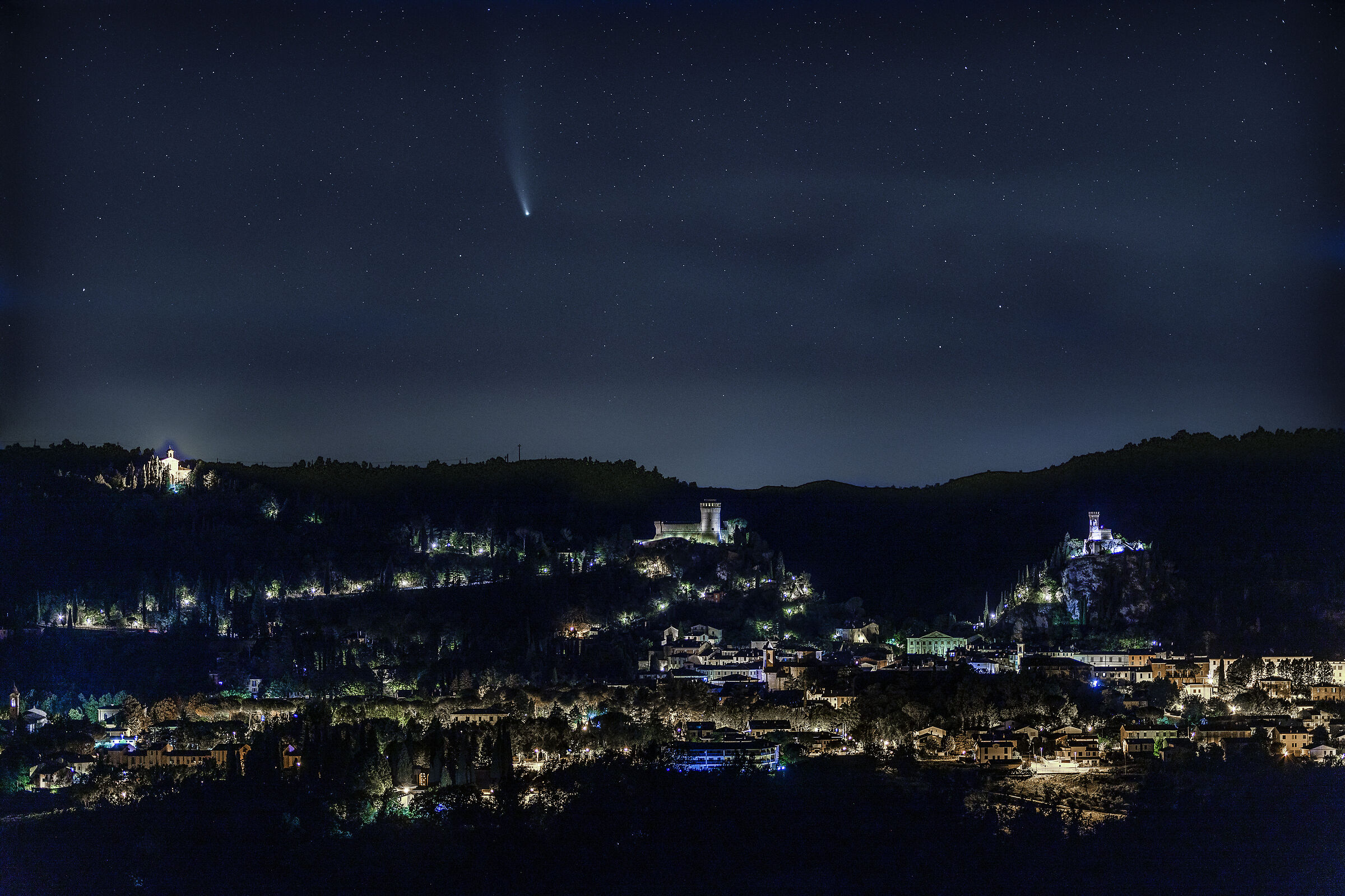 Neowise a Brisighella