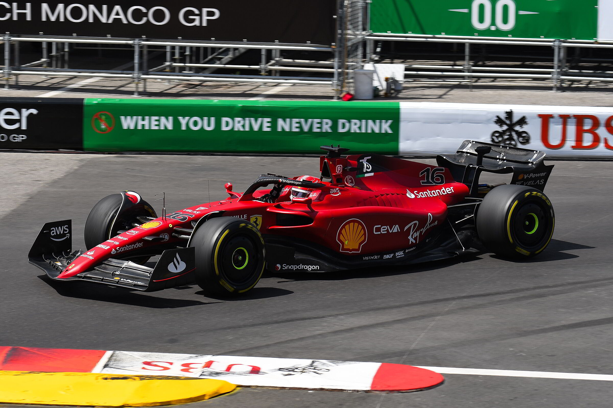 Charles Leclerc Ferrari F1-75 #50