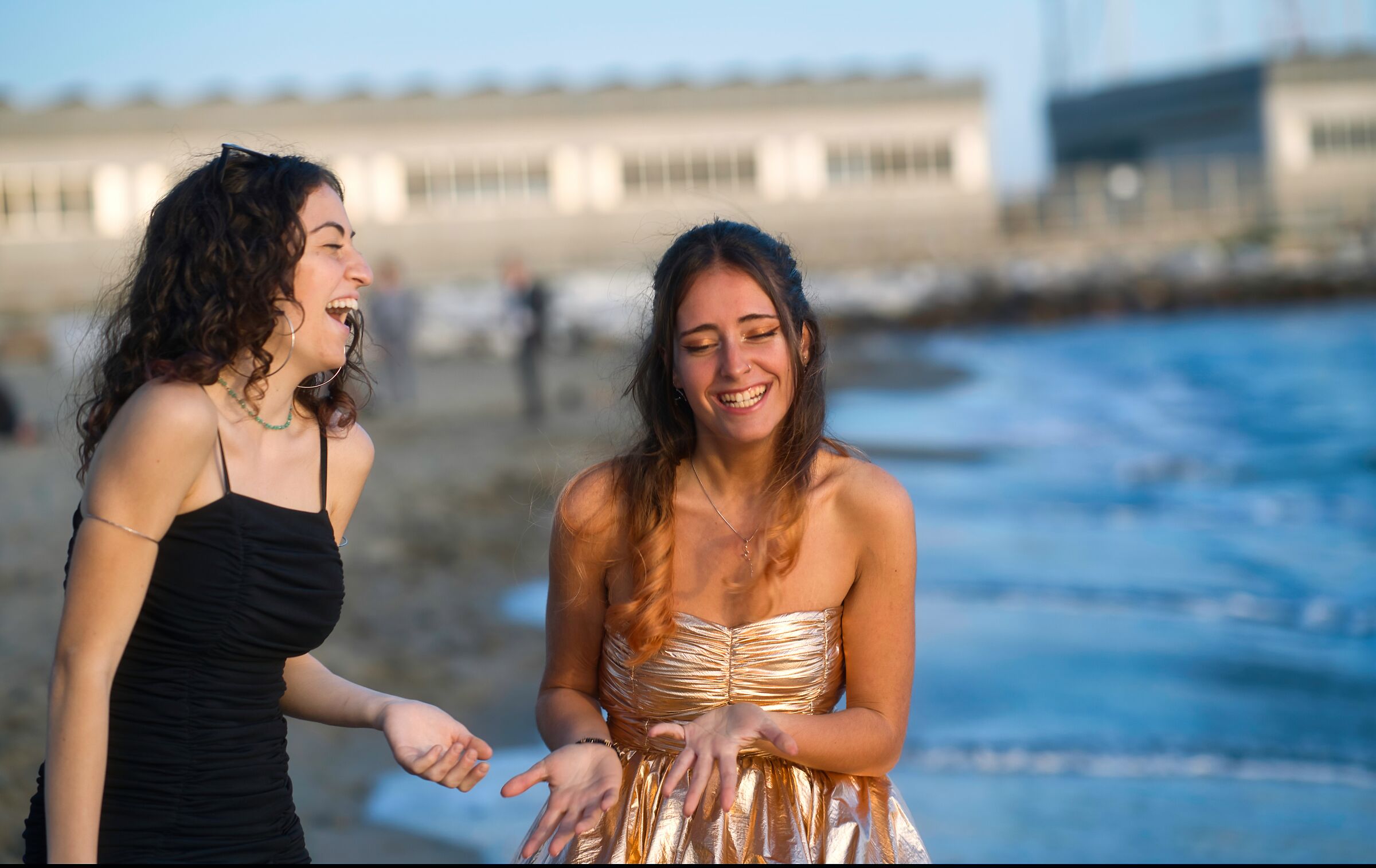 Sofy with friend